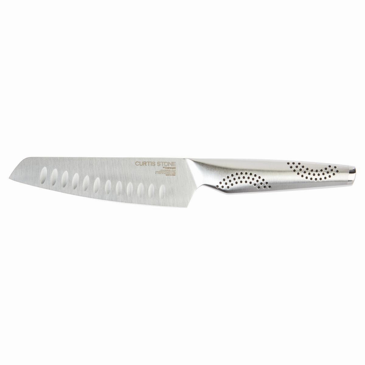 Curtis Stone 6" Japanese Steel Santoku Knife in Gift Box Refurbished Cutlery knife sets deals
