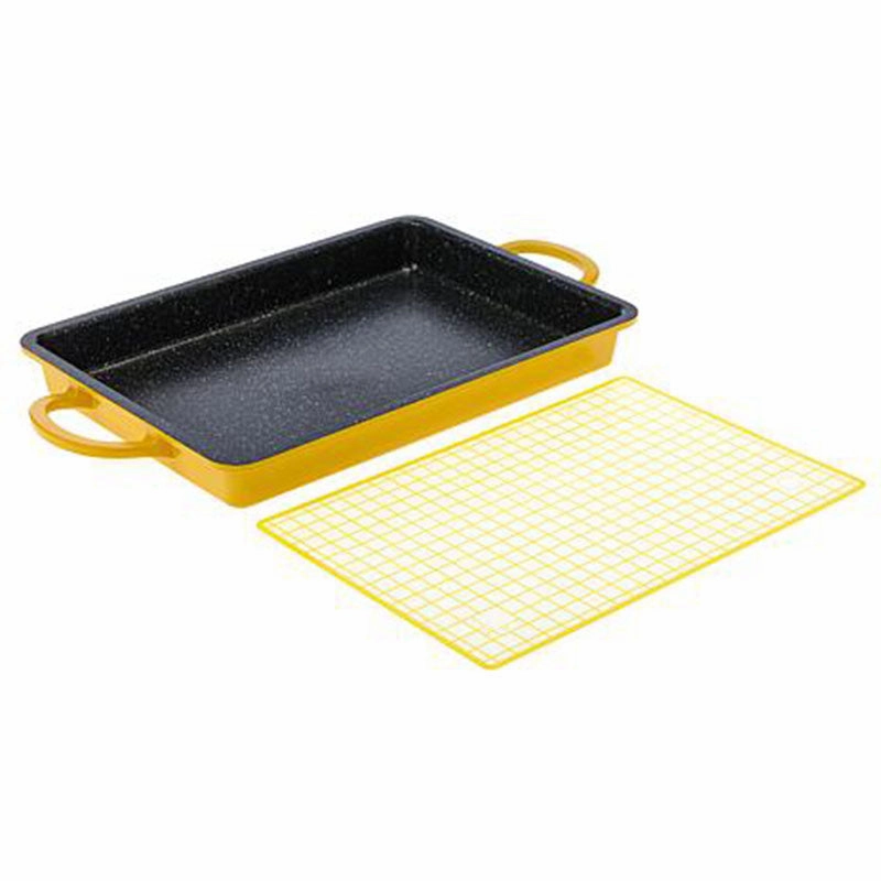 Curtis Stone Dura-Pan  2-in-1 Baker/Griddle Pan with Silicone Mat Refurbished