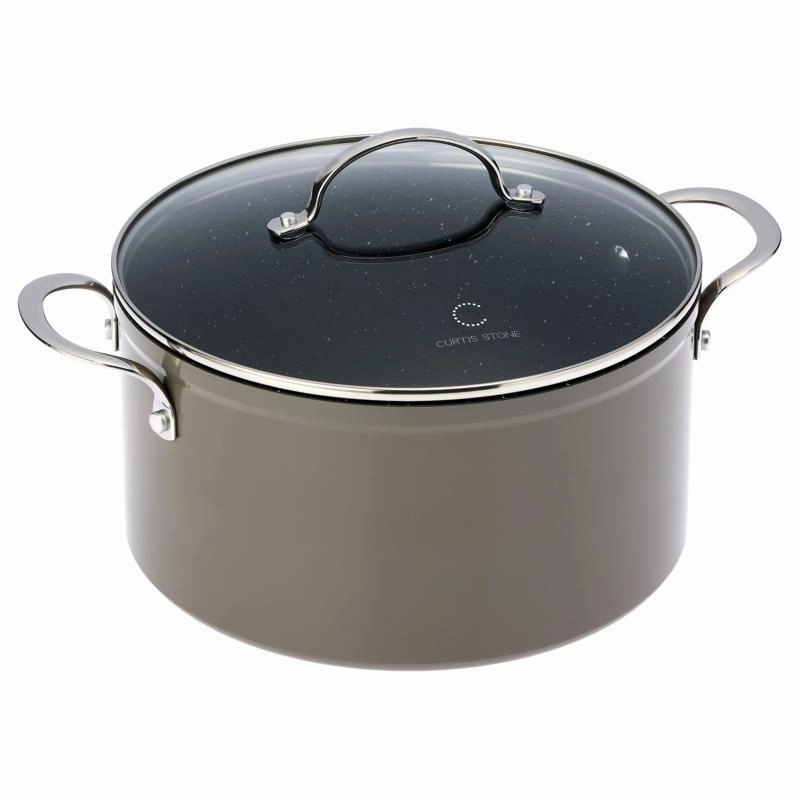 Curtis Stone Dura-Pan  6-Quart Stockpot Refurbished
