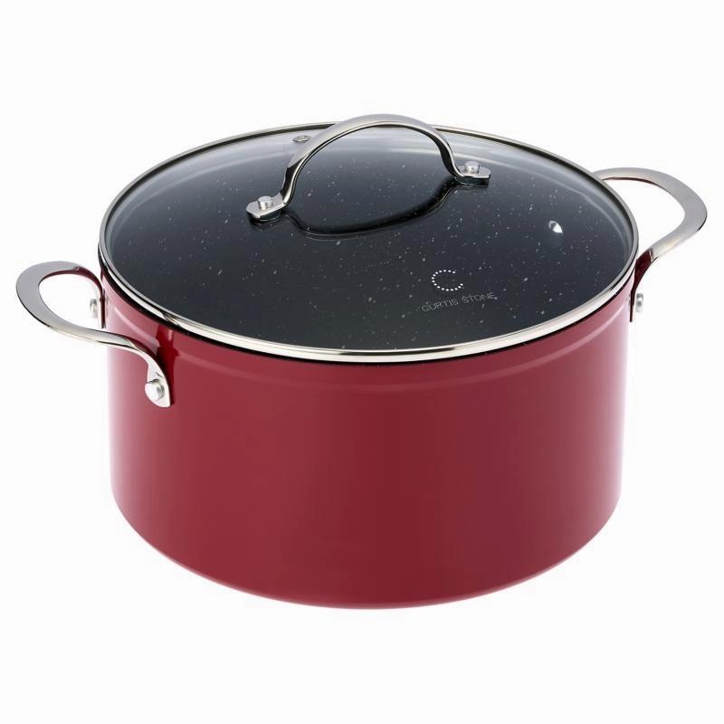 Curtis Stone Dura-Pan  6-Quart Stockpot Refurbished