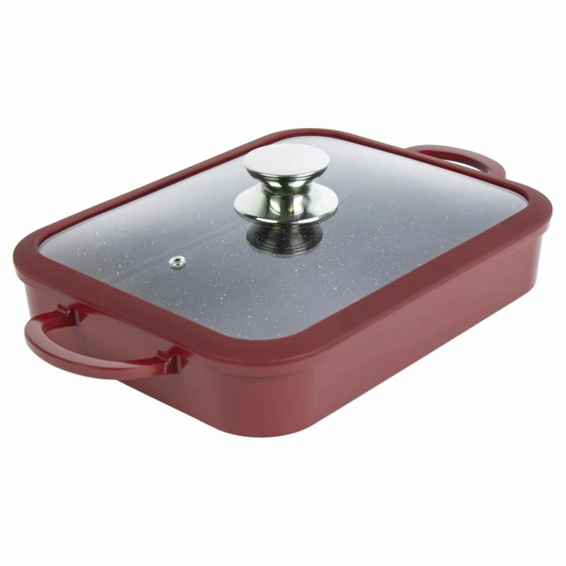 Curtis Stone Dura Pan  Buffet Pan with Glass Lid Refurbished