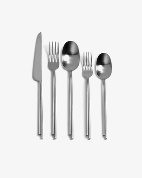 Cutlery set in giftbox 5 pcs stainless steel Dune Cutlery Tableware online shop