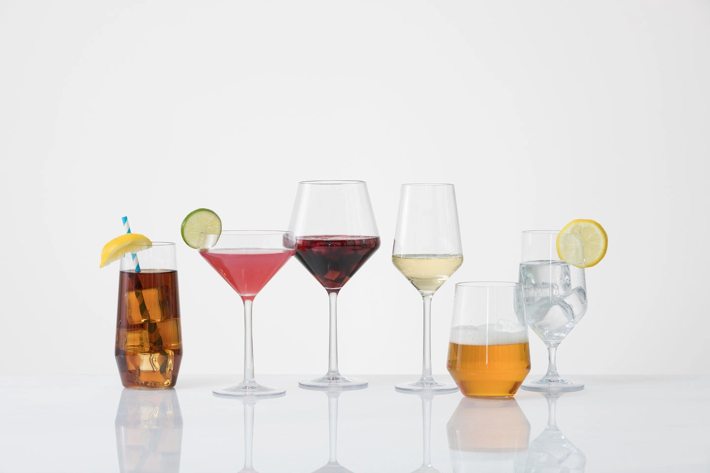 D&V By Fortessa Sole Copolyester Outdoor Drinkware All Purpose Glass, Set of 6