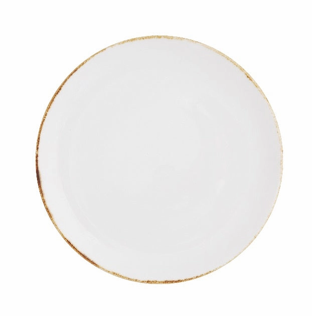 D&V Salt Serena Coupe Plate, 10.75-Inch, Set of 4, White Dinnerware bulk buy offers