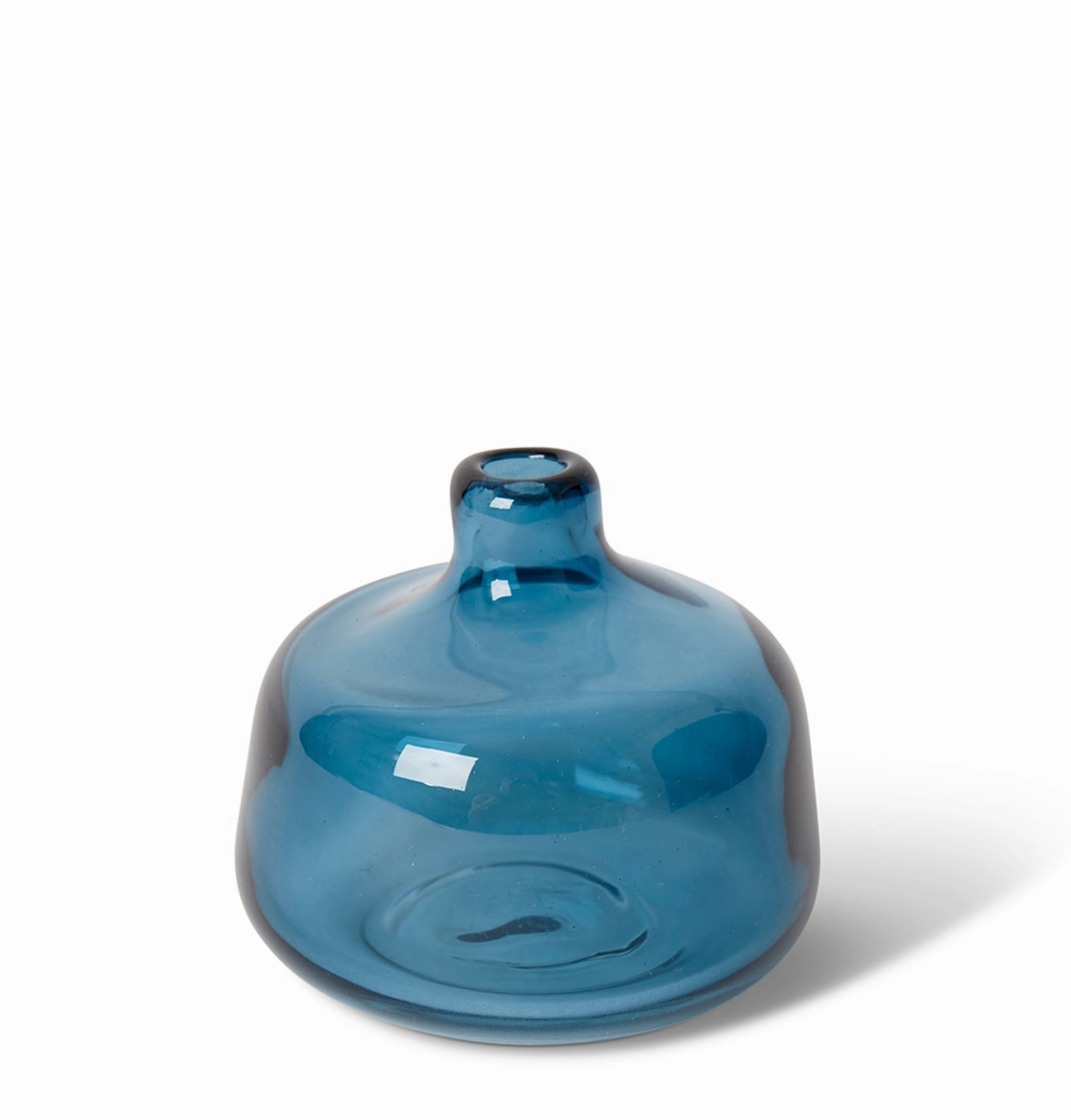 Dalili Bottle Short Blue 11x11x10cm Cheap Vases for home