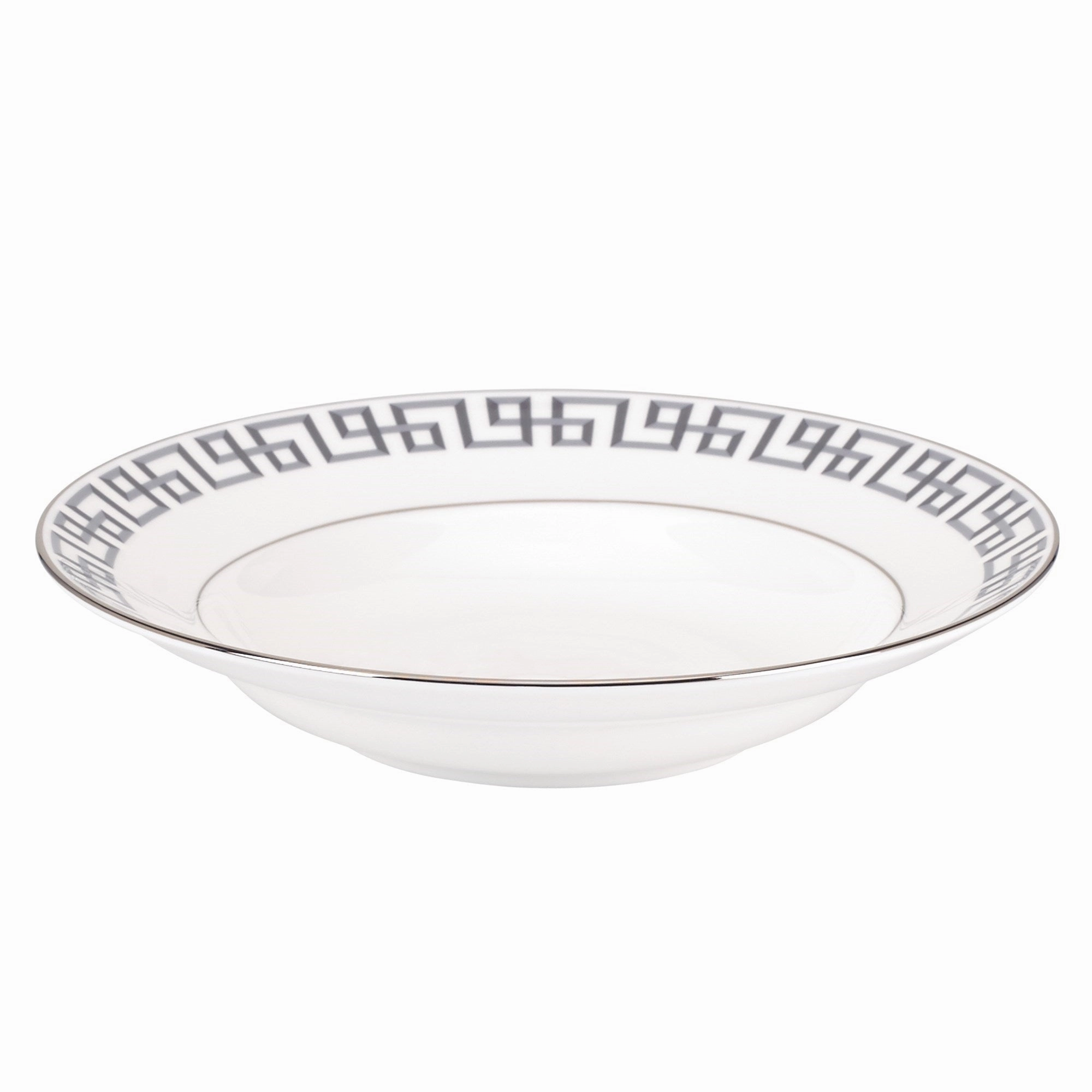 Darius Silver by Brian Gluckstein Pasta/rim soup bowl Serving Bowls Entertaining Set