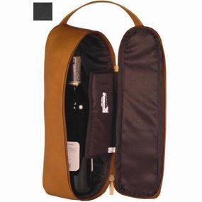 David King &amp; Co 432B Travel Wine Carrier- Black Cooking Tools & Accessories clearance kits