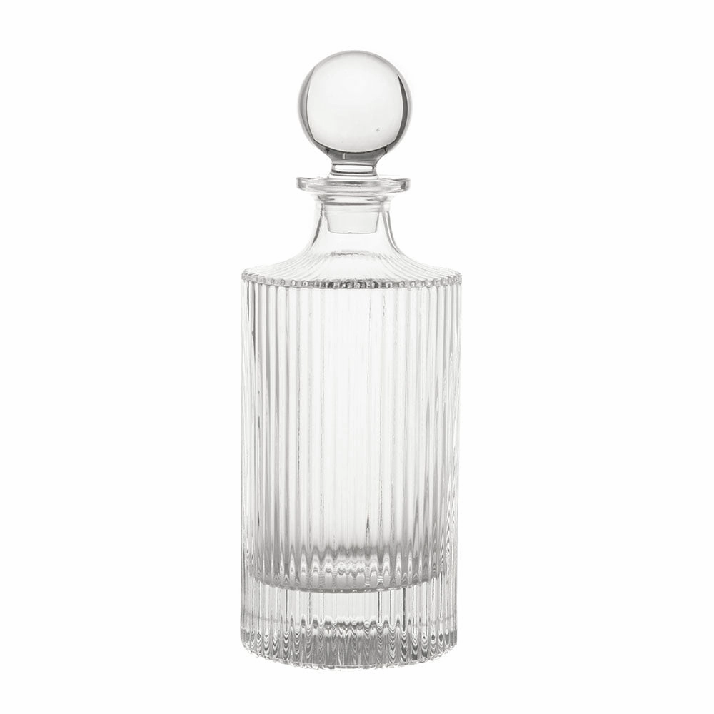 Decanter Henry Ribbed Clear Barware sale online