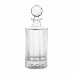 Decanter Henry Ribbed Clear Barware sale online