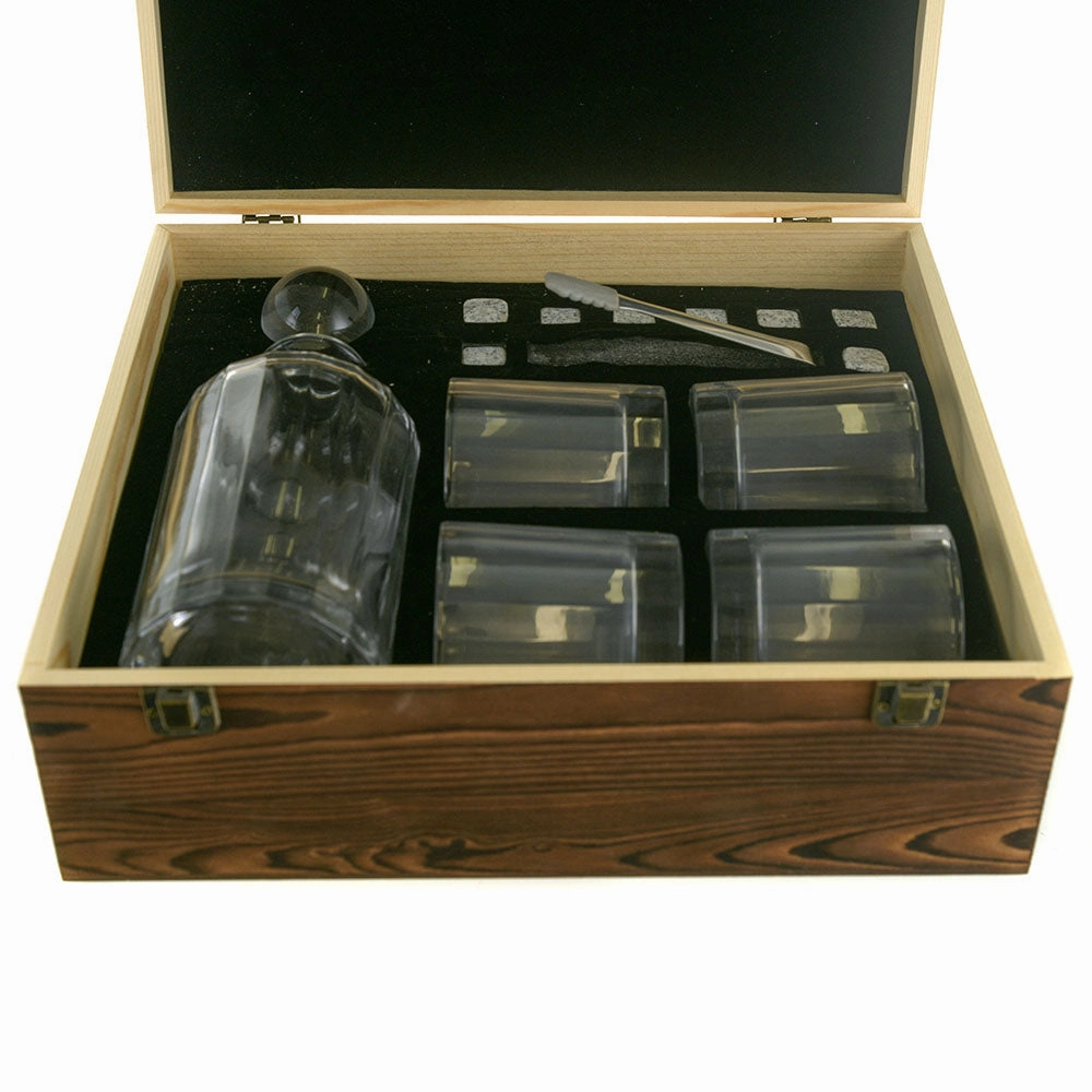 Decanter with Glasses Whiskey Set