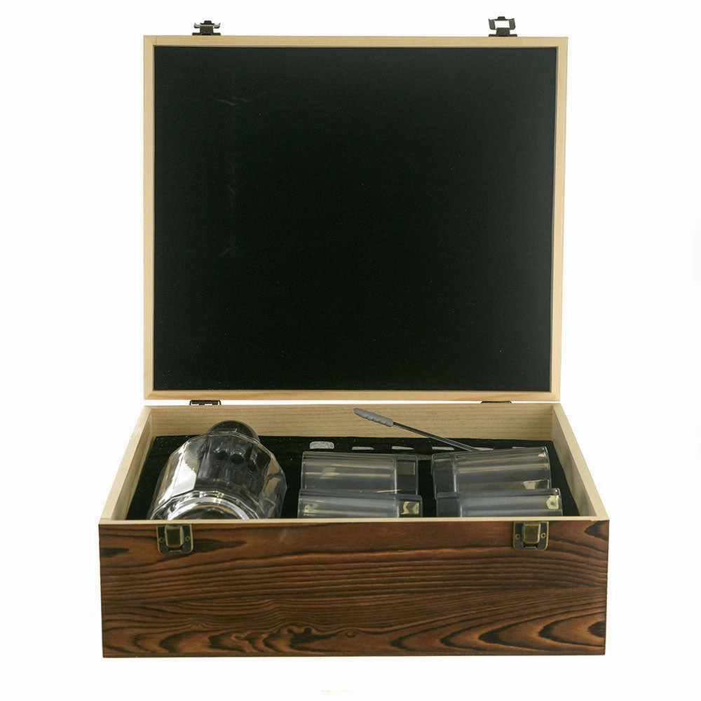Decanter with Glasses Whiskey Set