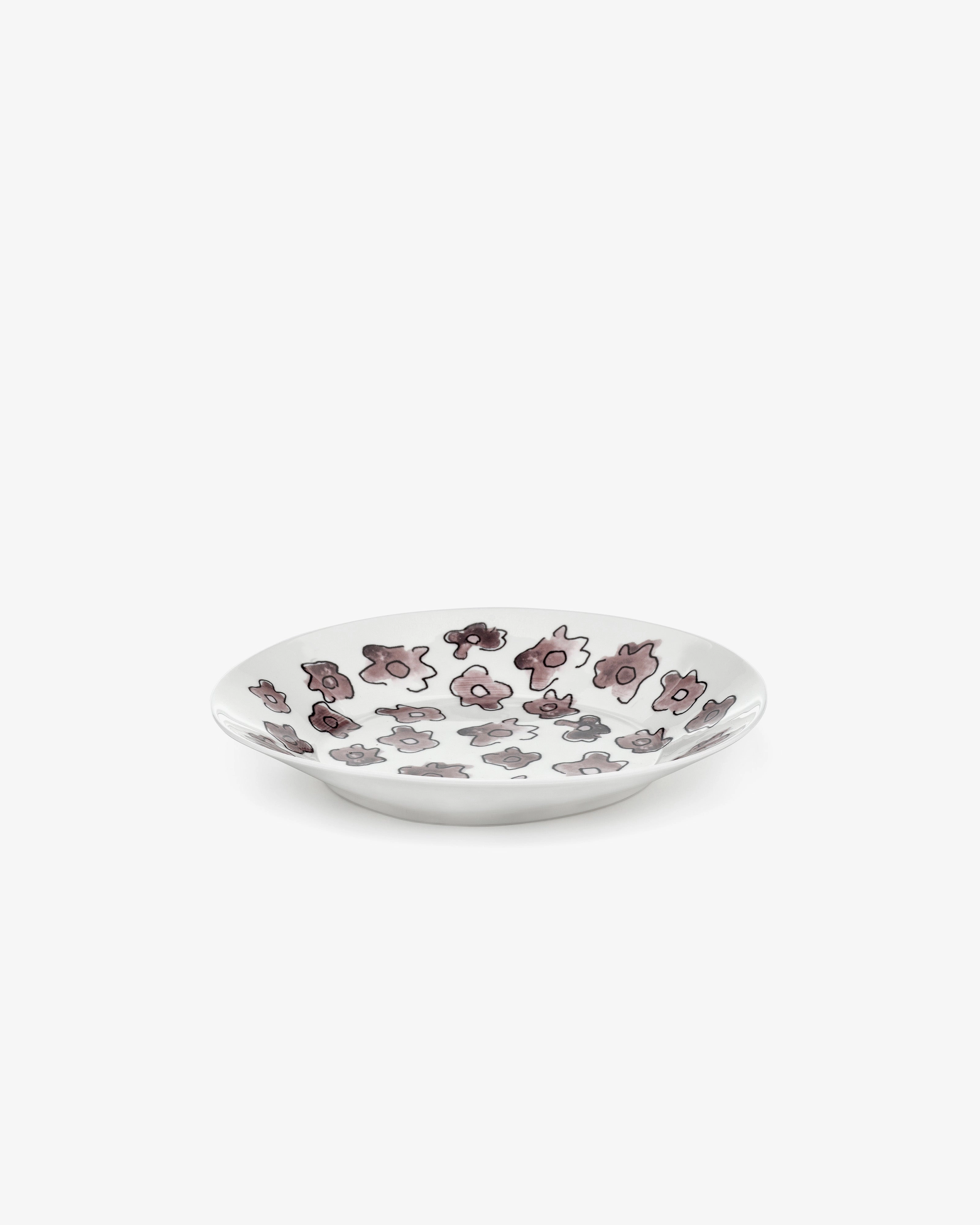 Deep plate L Dark viola Midnight Flowers Buy Dinnerware online shop