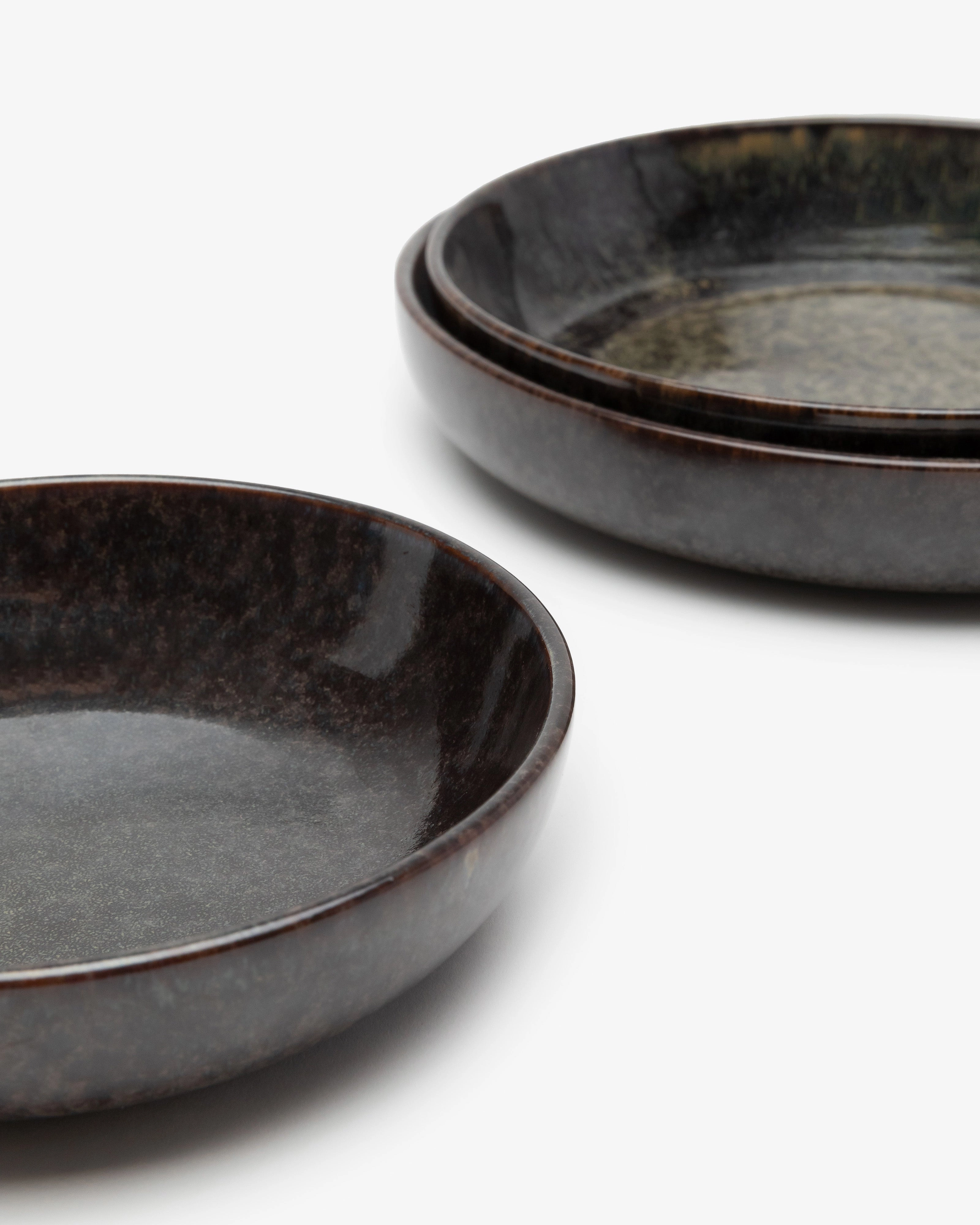 Deep plate L indi gray Surface