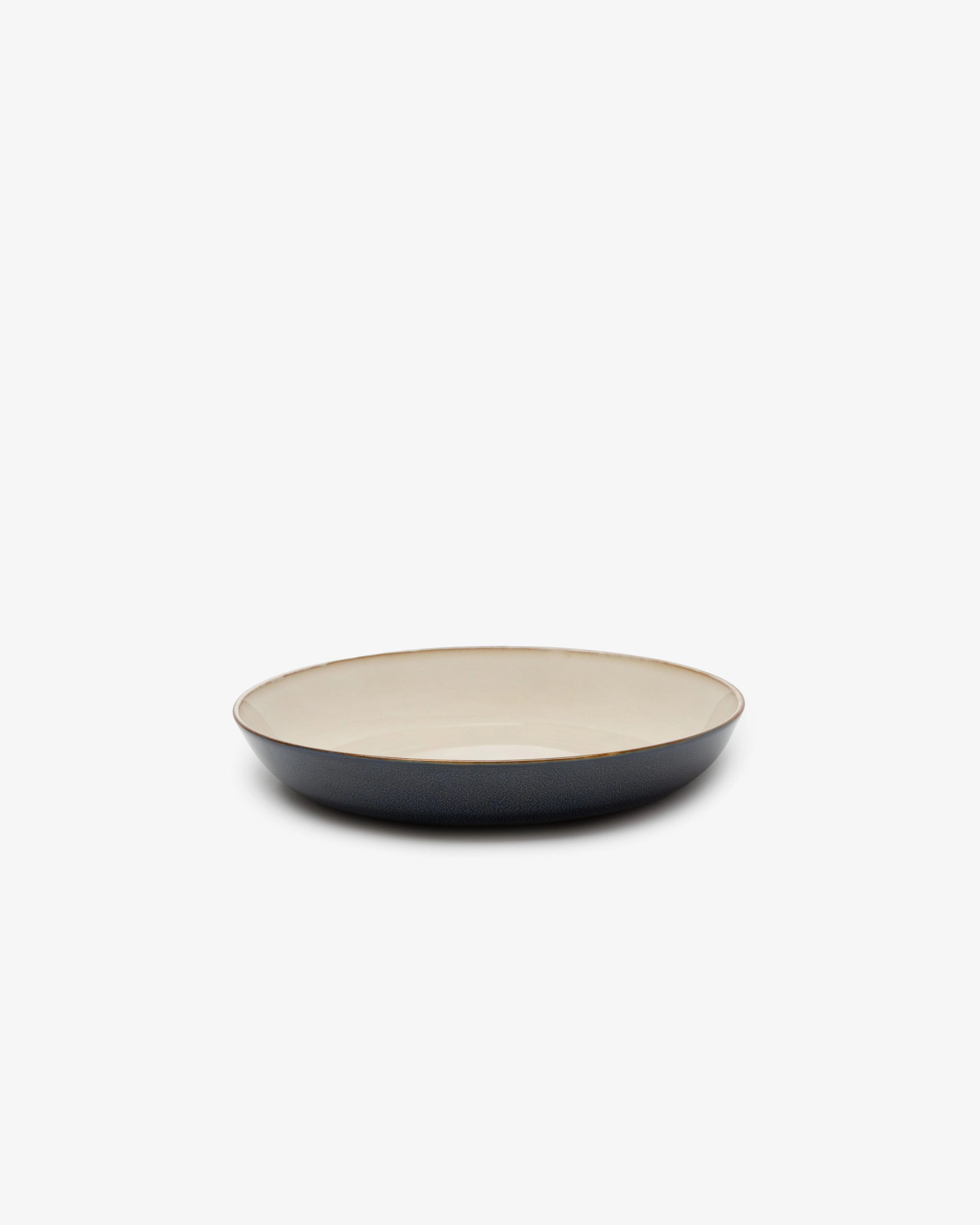 Deep plate L misty gray/dark blue Terres de rves Buy Dinnerware online shop