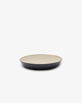 Deep plate L misty gray/dark blue Terres de rves Buy Dinnerware online shop