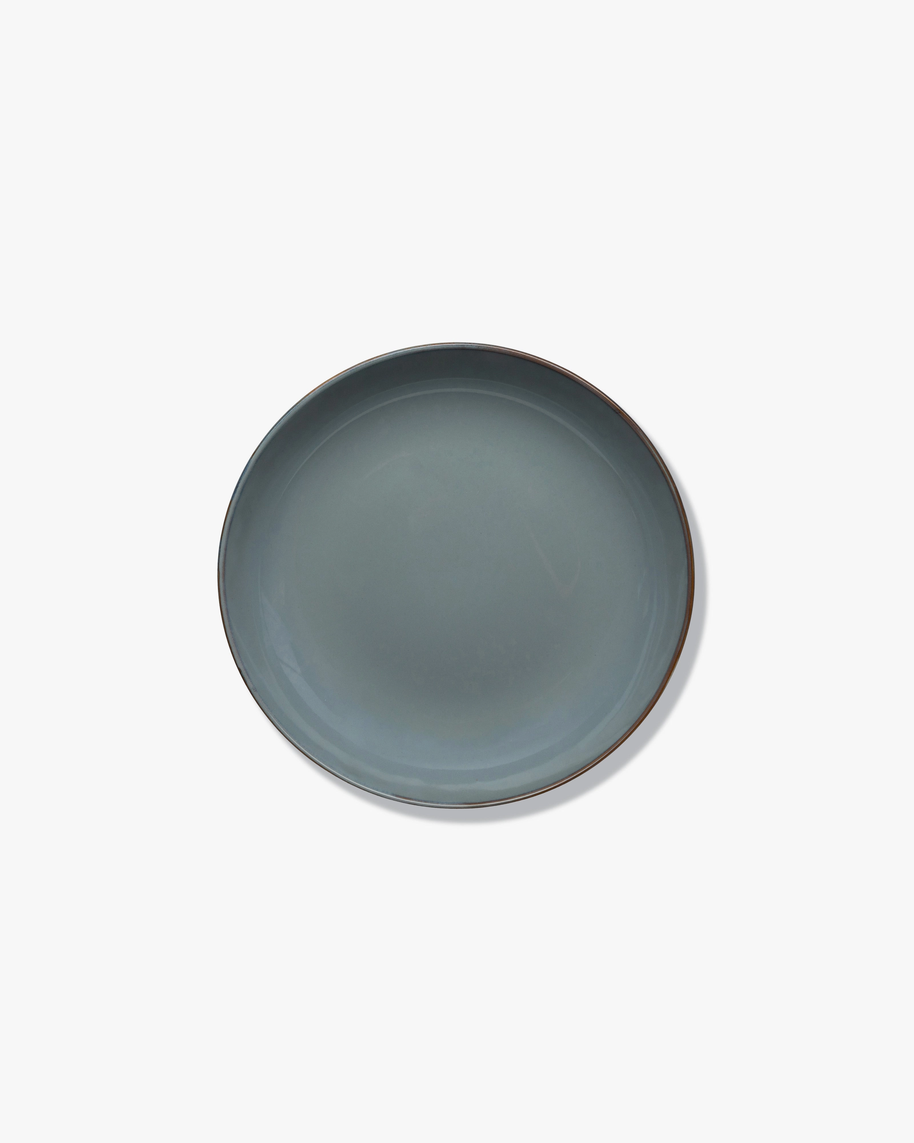 Deep plate L smoky blue/dark blue Terres de rves