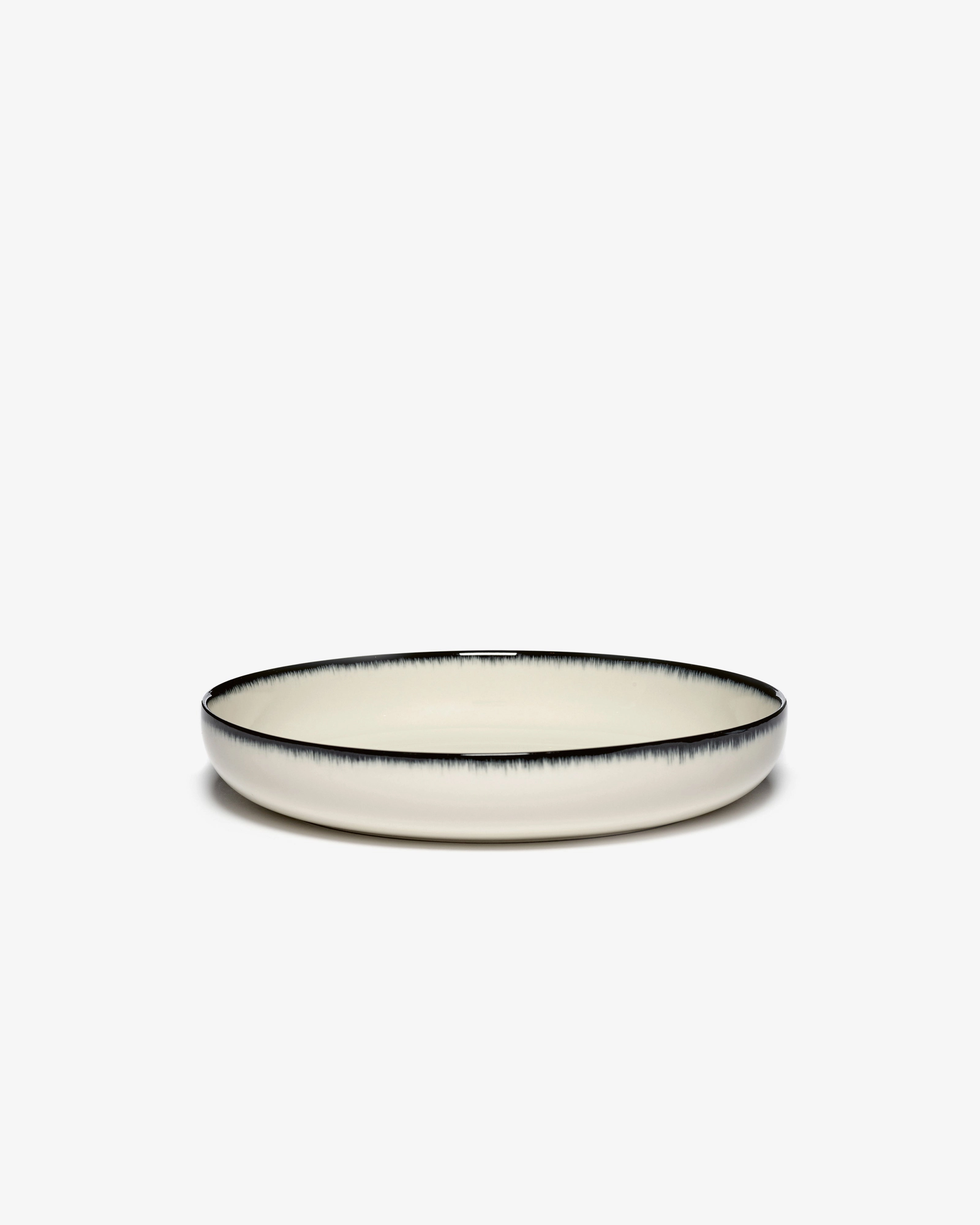 Deep plate L white/black variation a D Buy Dinnerware online shop