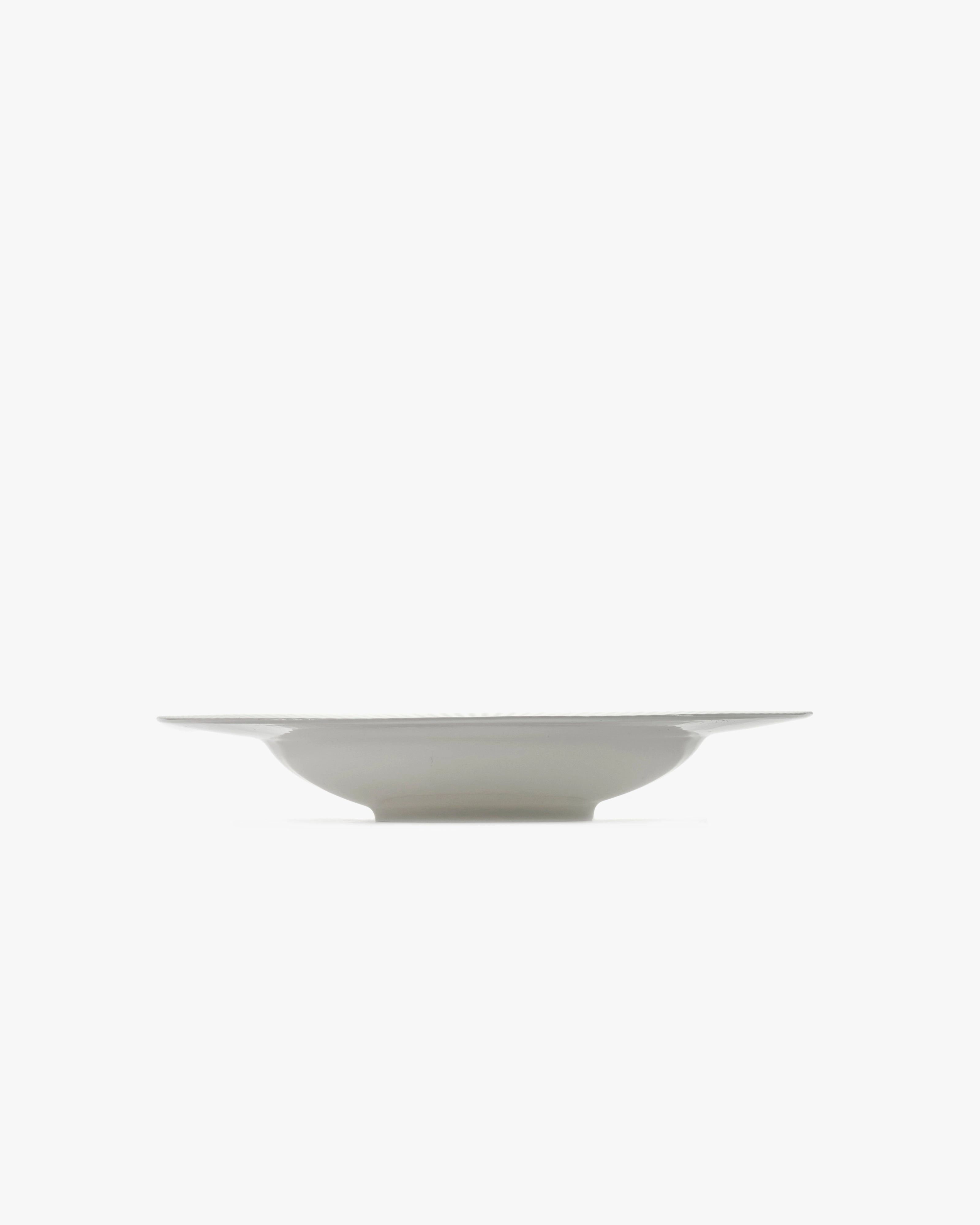 Deep plate L white Nido