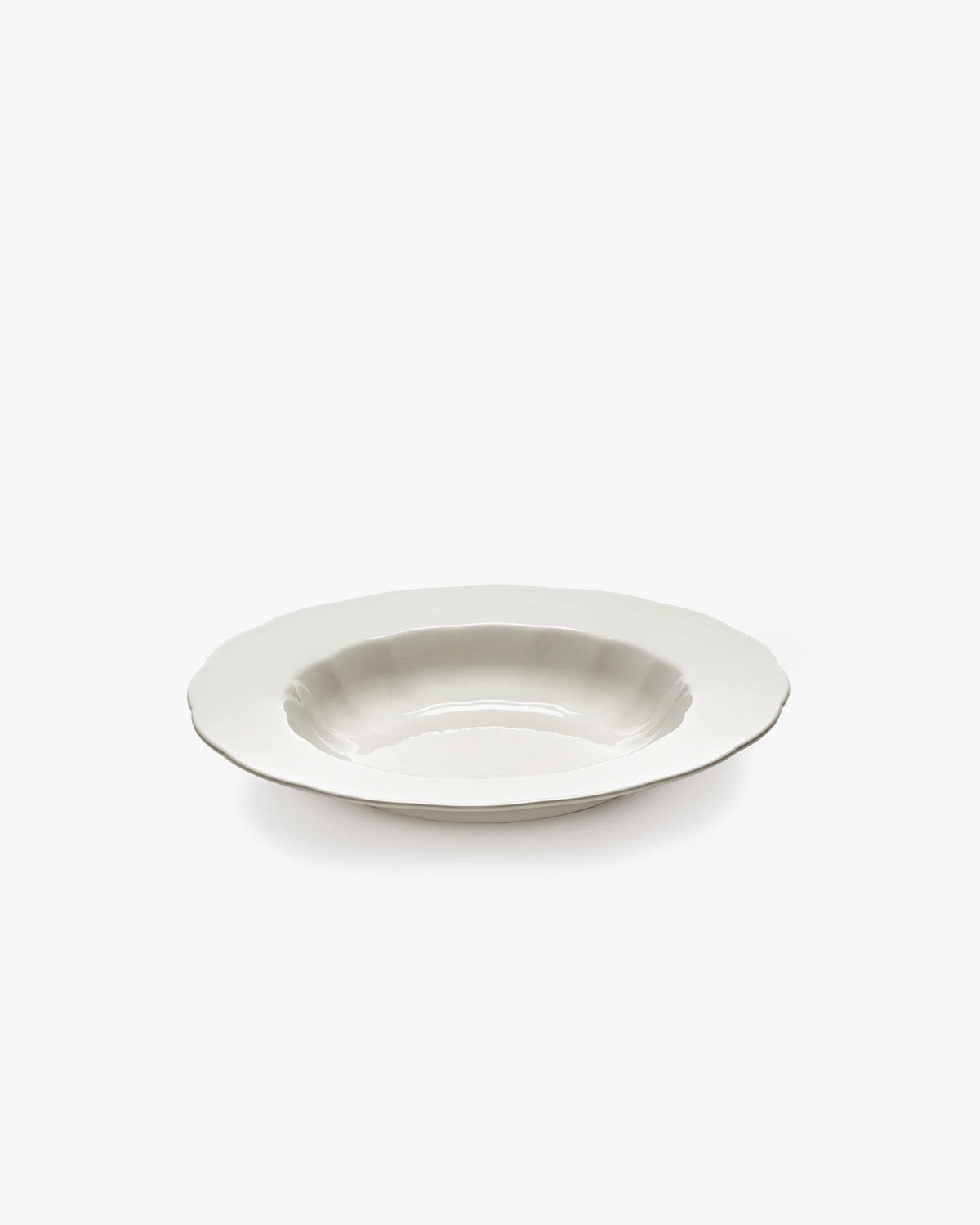 Deep plate L white Silhouette Buy Dinnerware online shop