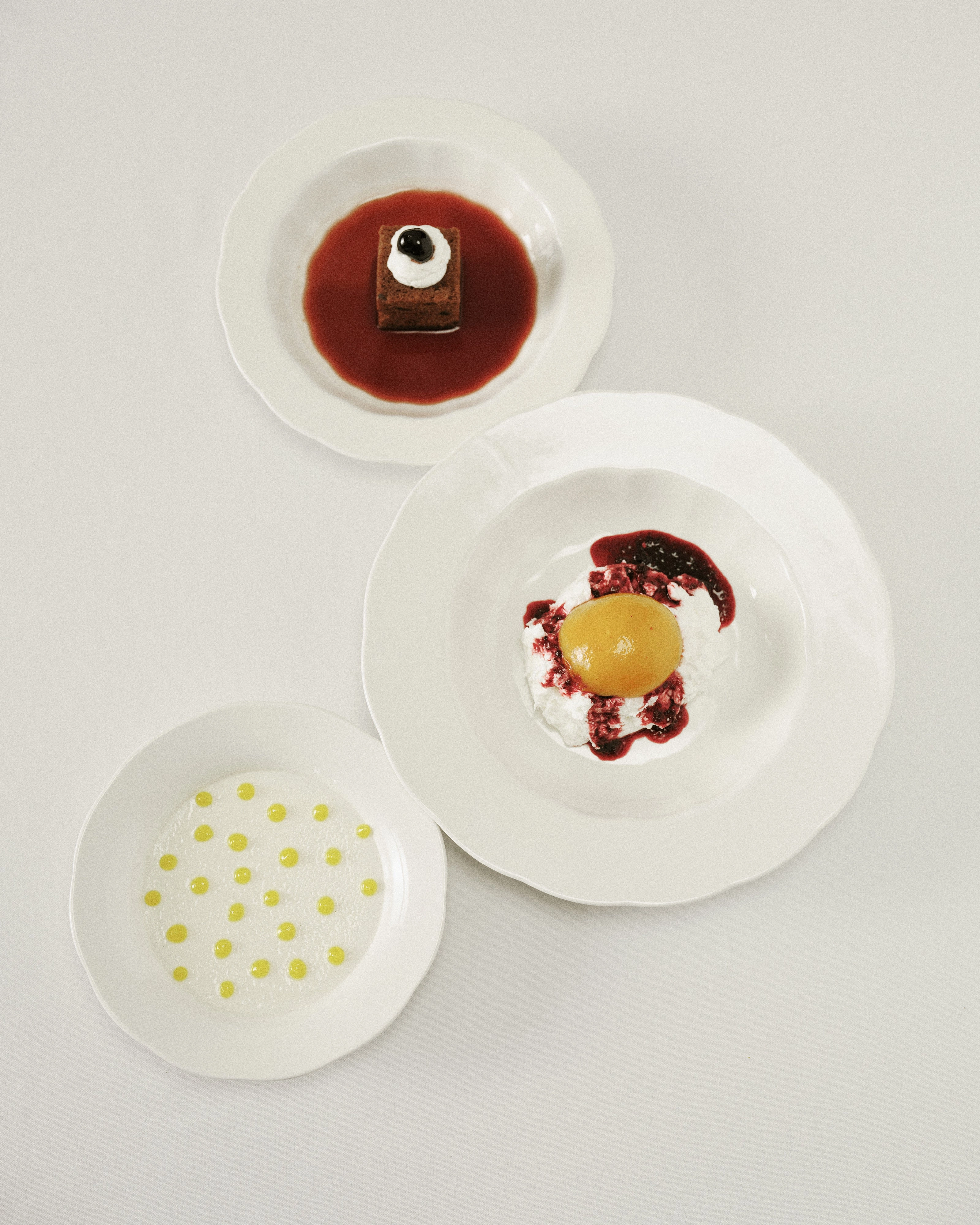 Deep plate L white Silhouette