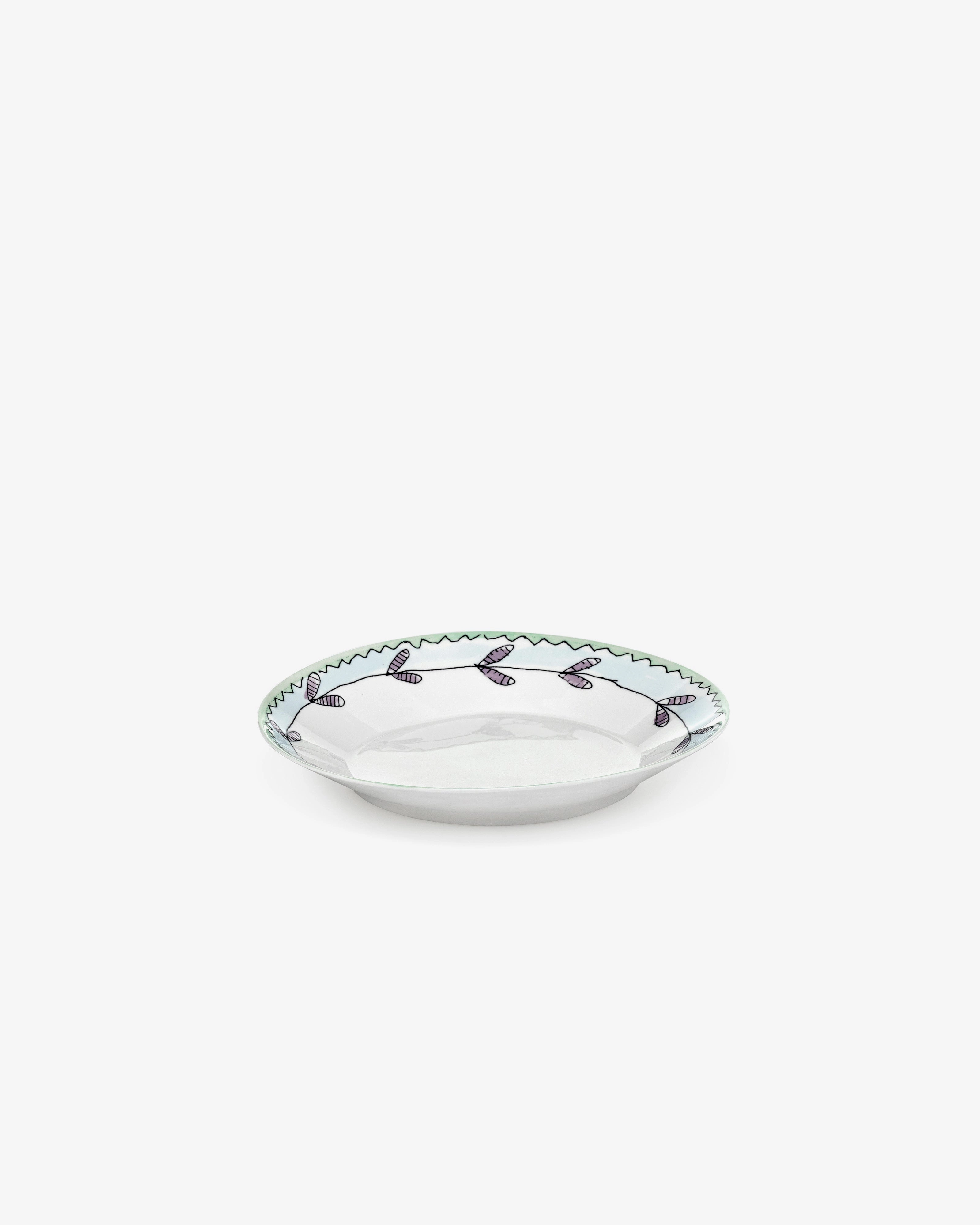 Deep plate M Blossom milk Midnight Flowers Buy Dinnerware online shop
