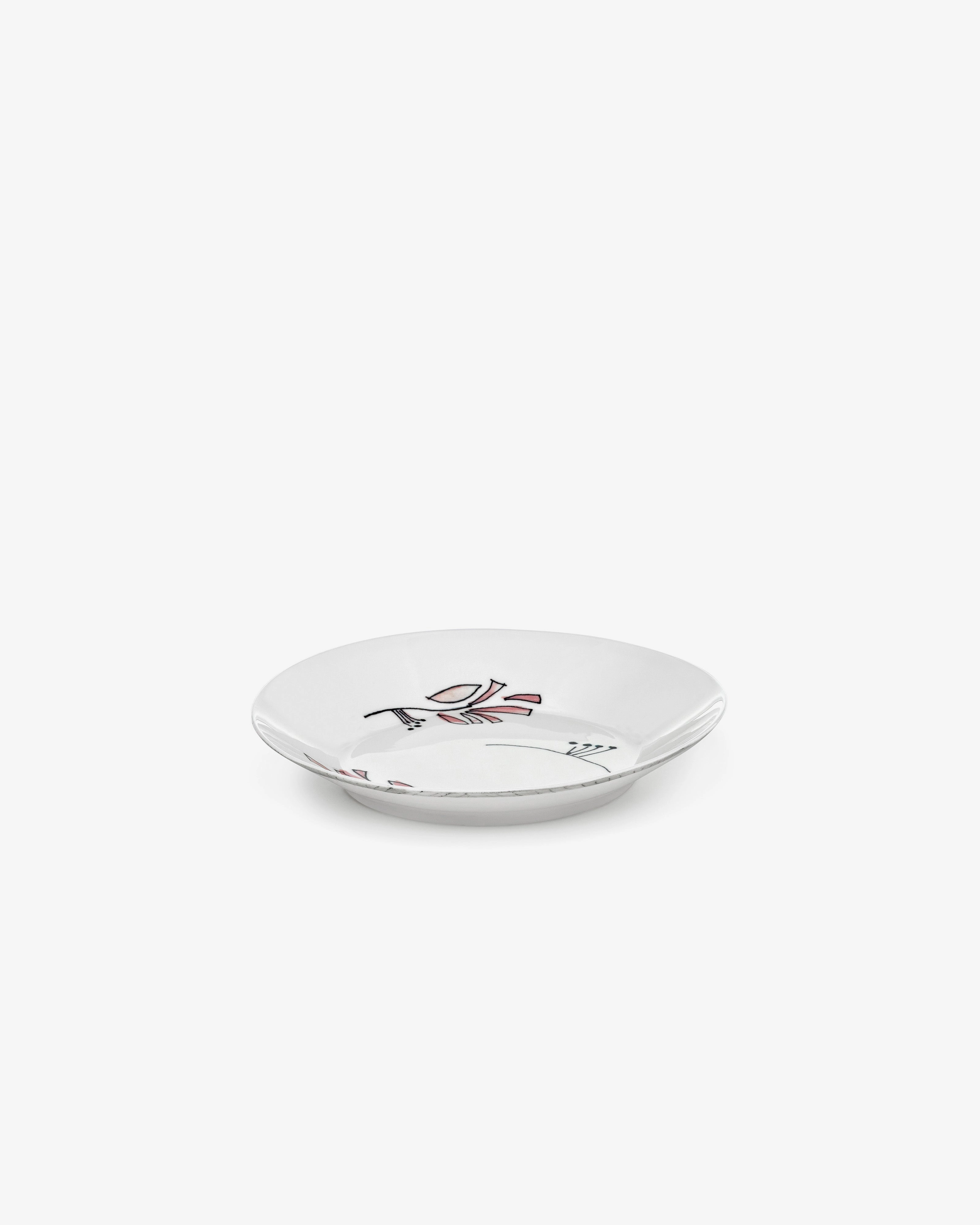 Deep plate M Fiore rosa Midnight Flowers Buy Dinnerware online shop