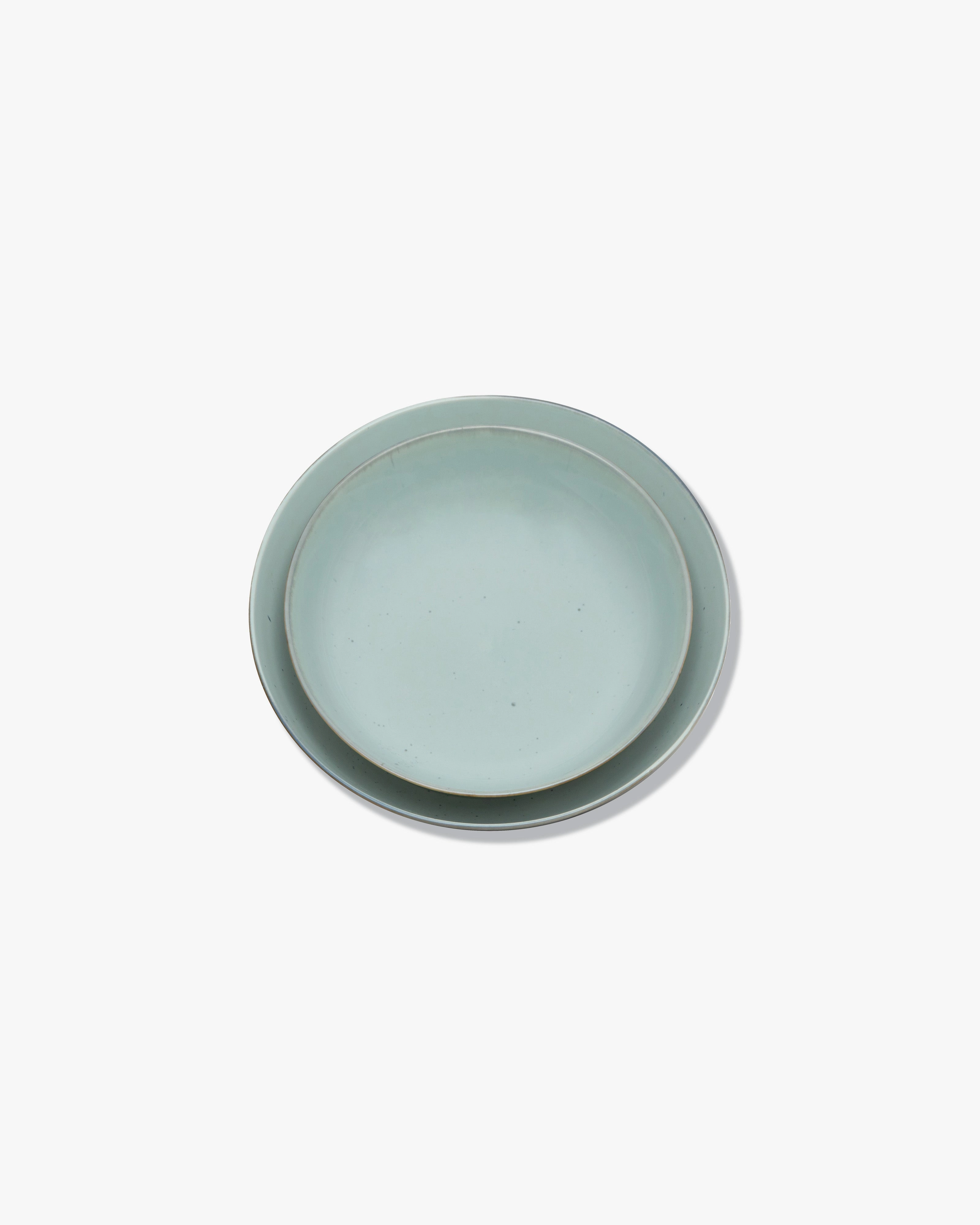 Deep plate M light blue/smoky blue Terres de rves