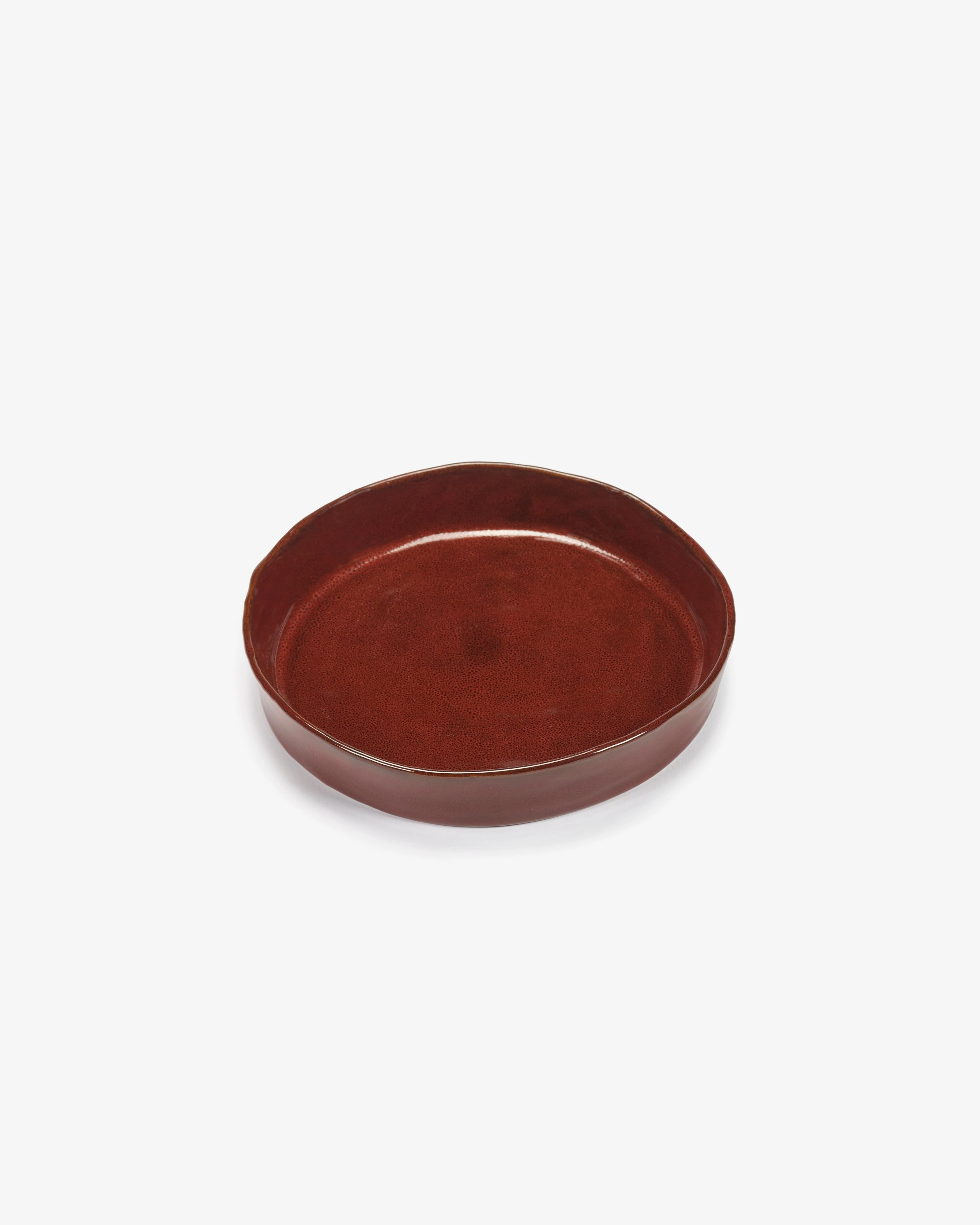 Deep plate M venetian red La Mre