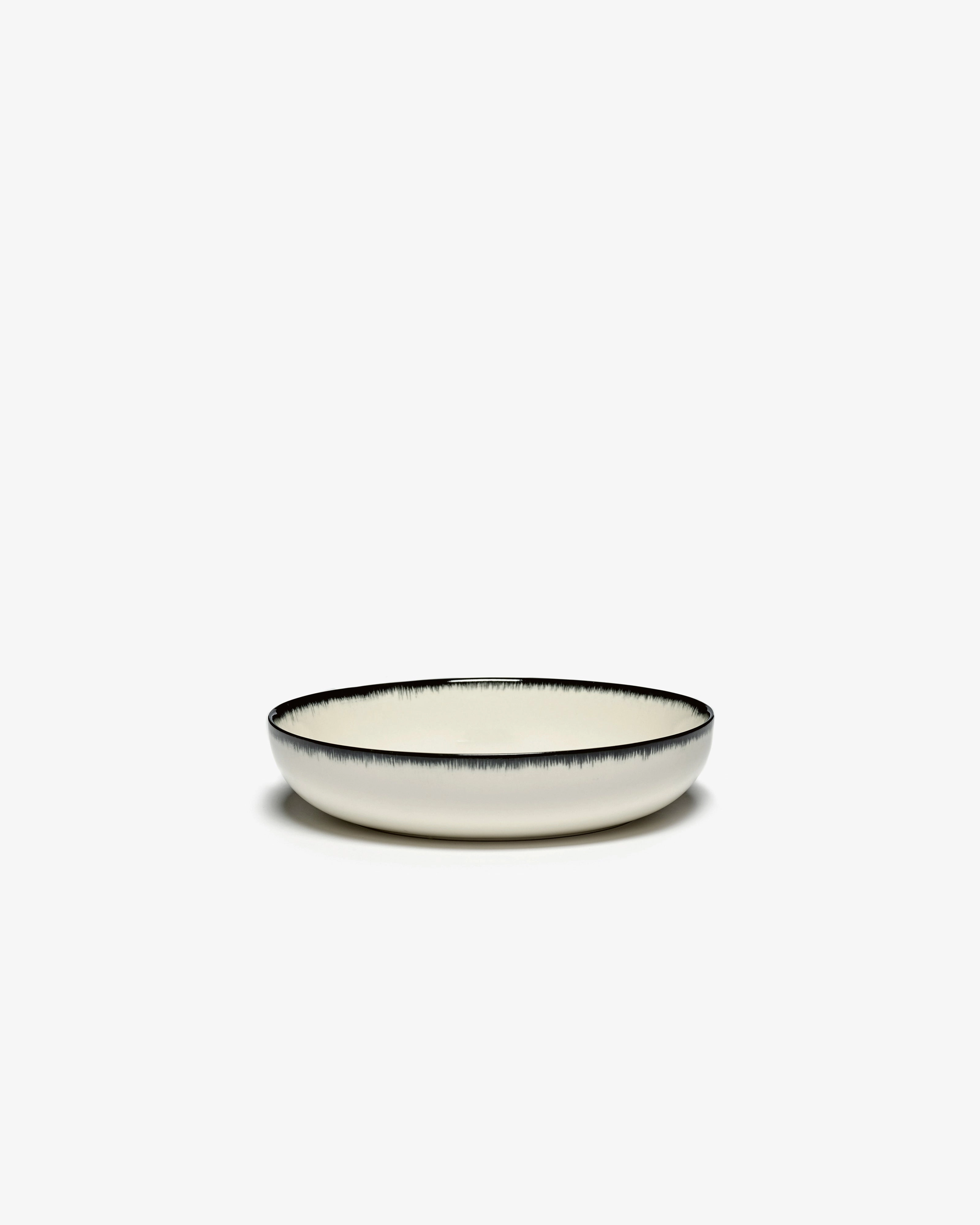 Deep plate M white/black variation a D Buy Dinnerware online shop