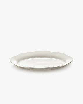 Deep plate oval L white Silhouette Buy Dinnerware online shop