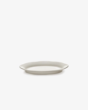 Deep plate oval S white Silhouette Buy Dinnerware online shop