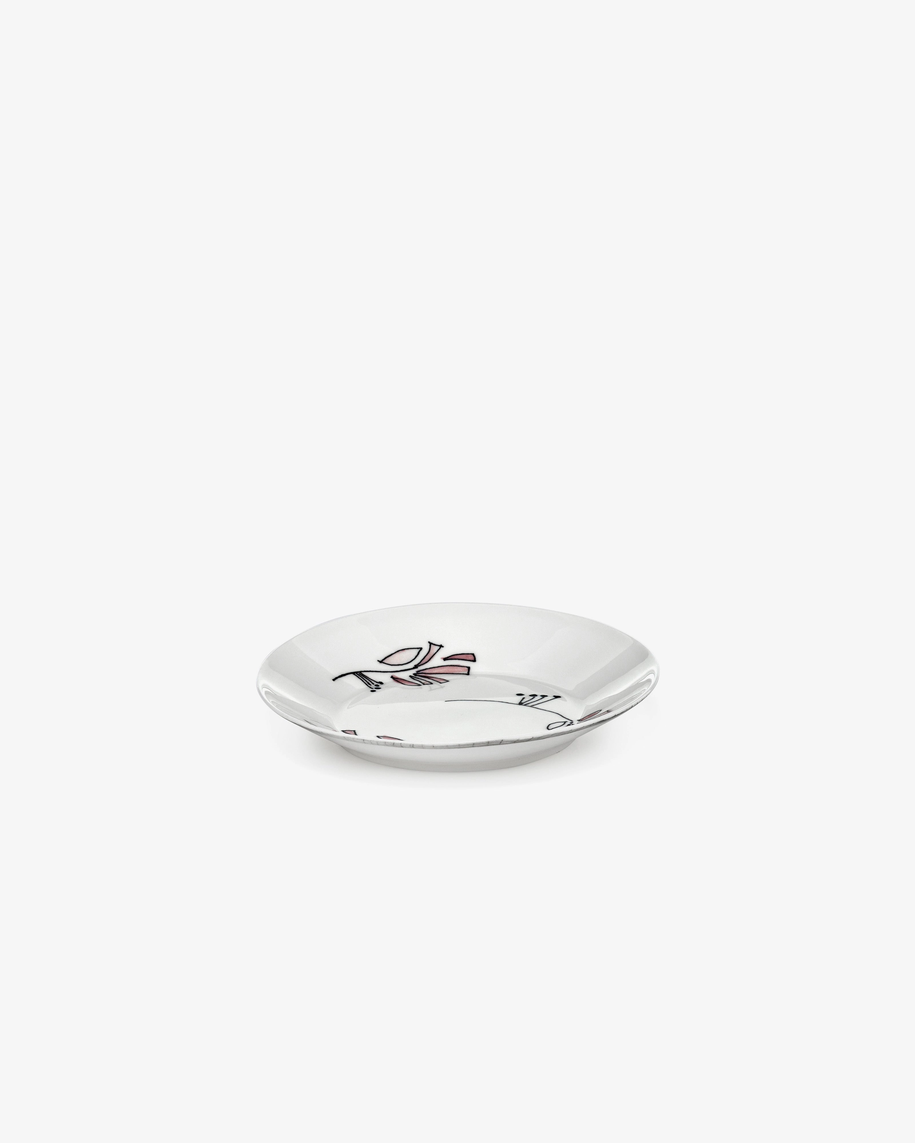 Deep plate S Fiore rosa Midnight Flowers Buy Dinnerware online shop