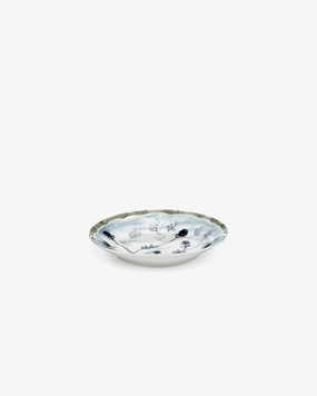 Deep plate S Mirtillo tea Midnight Flowers Buy Dinnerware online shop
