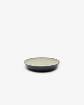 Deep plate S misty gray/dark blue Terres de rves Buy Dinnerware online shop