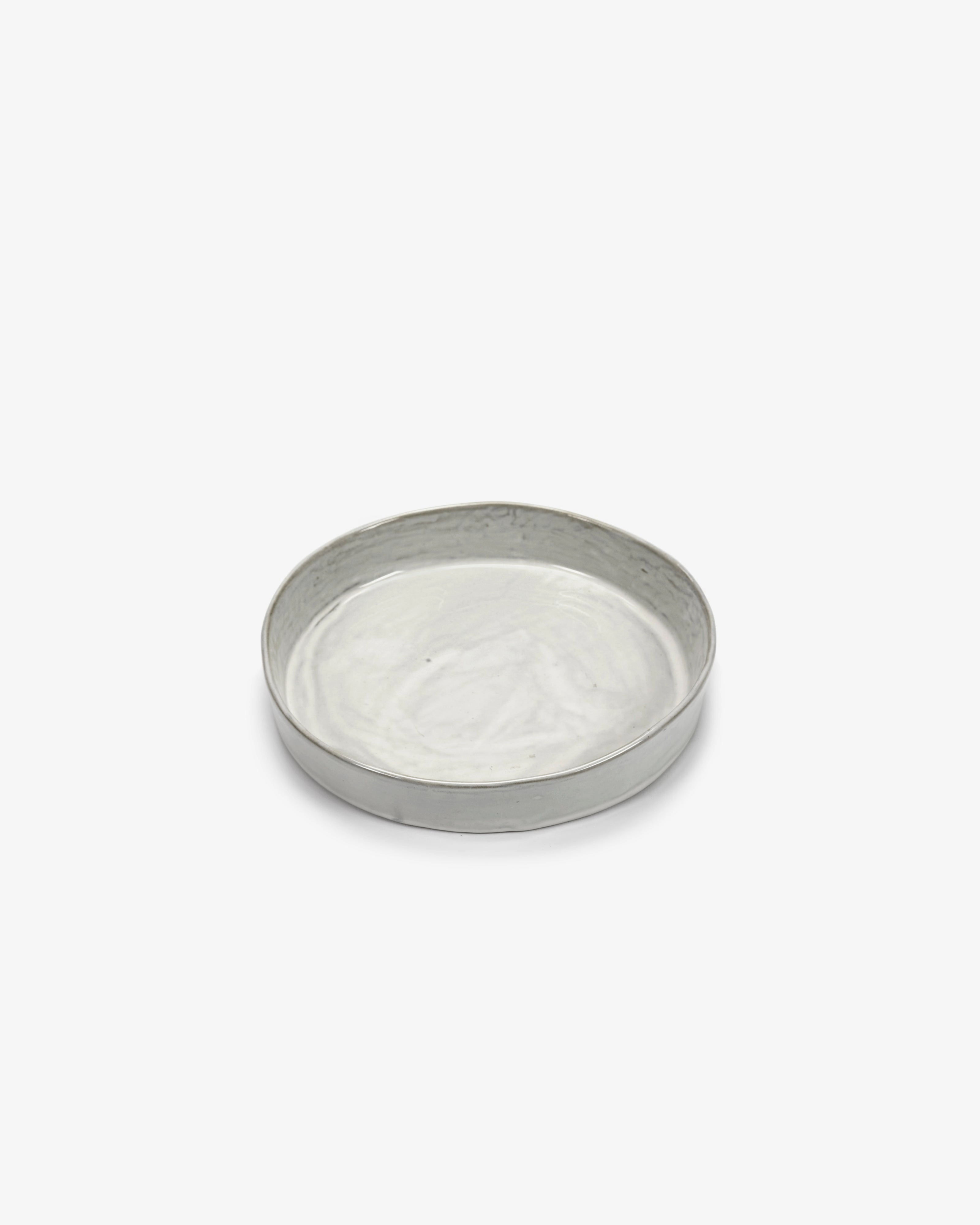 Deep plate S off-white La Mre