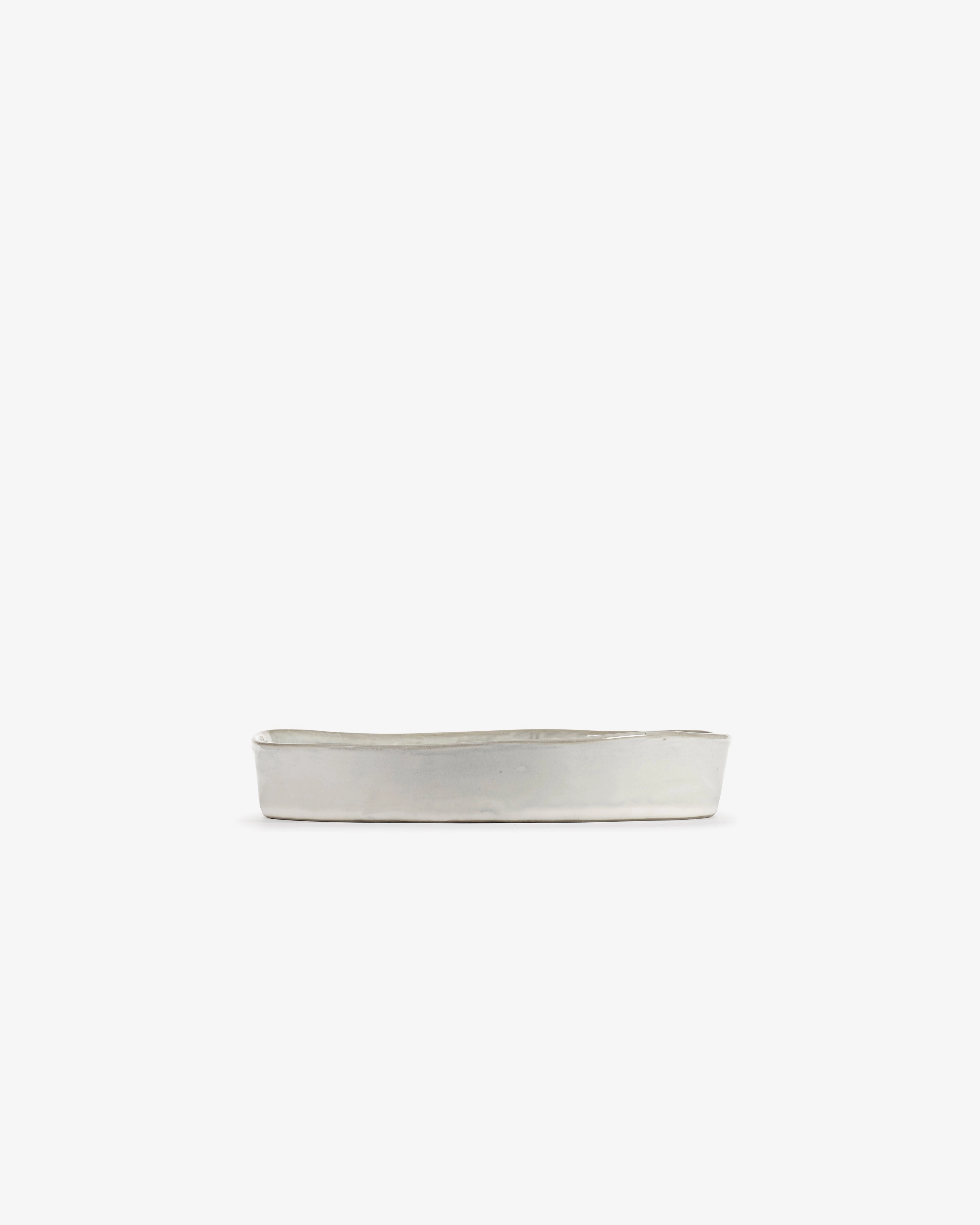 Deep plate S off-white La Mre