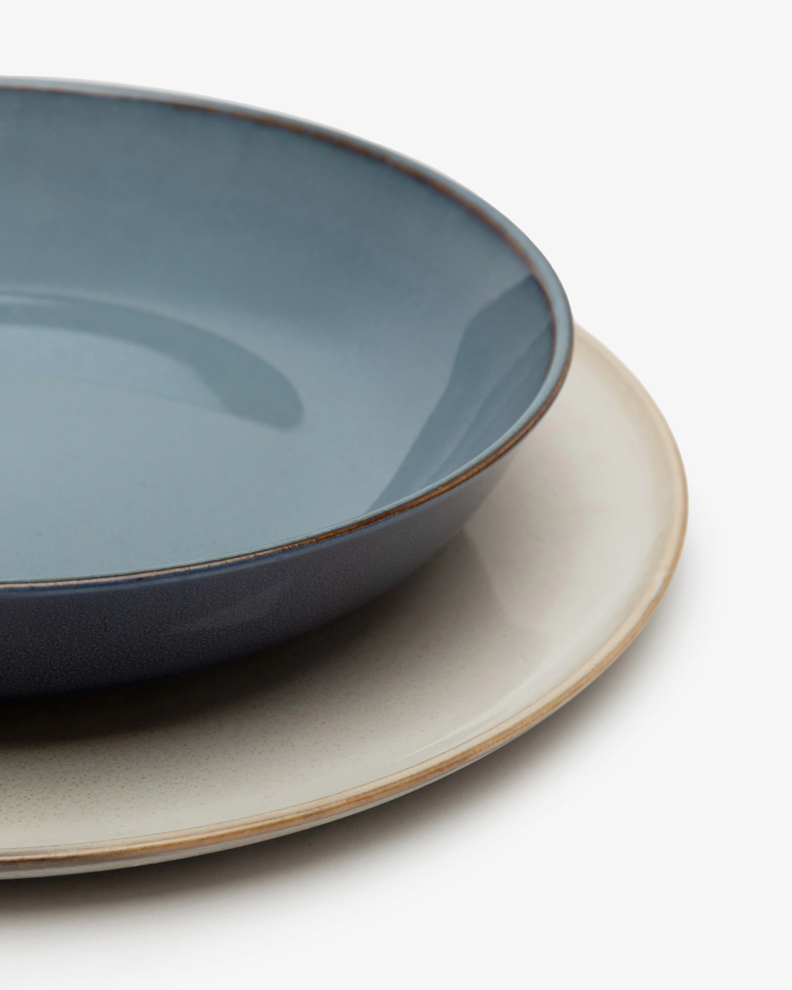 Deep plate S smoky blue/dark blue Terres de rves