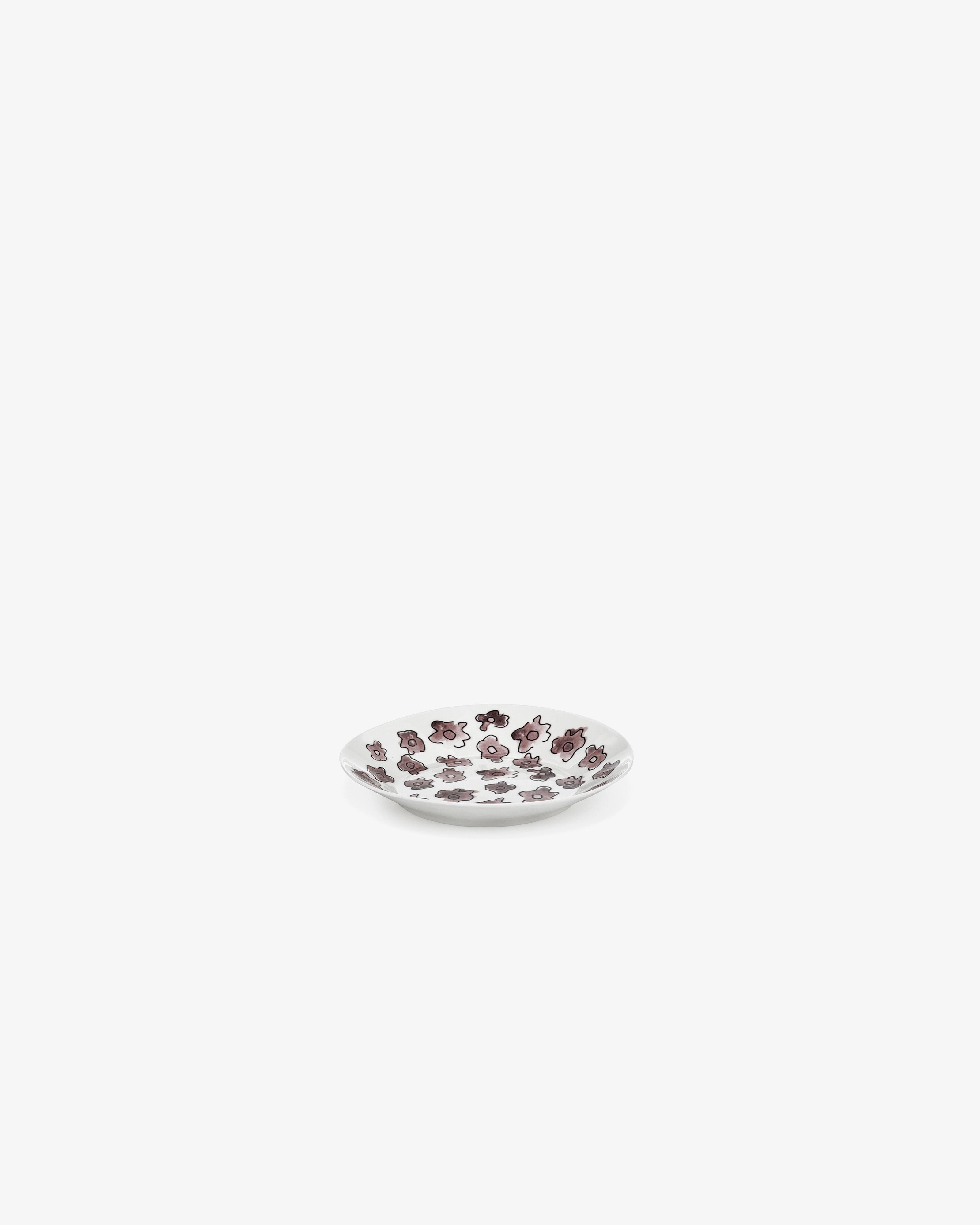 Deep plate XS Dark viola Midnight Flowers Buy Dinnerware online shop