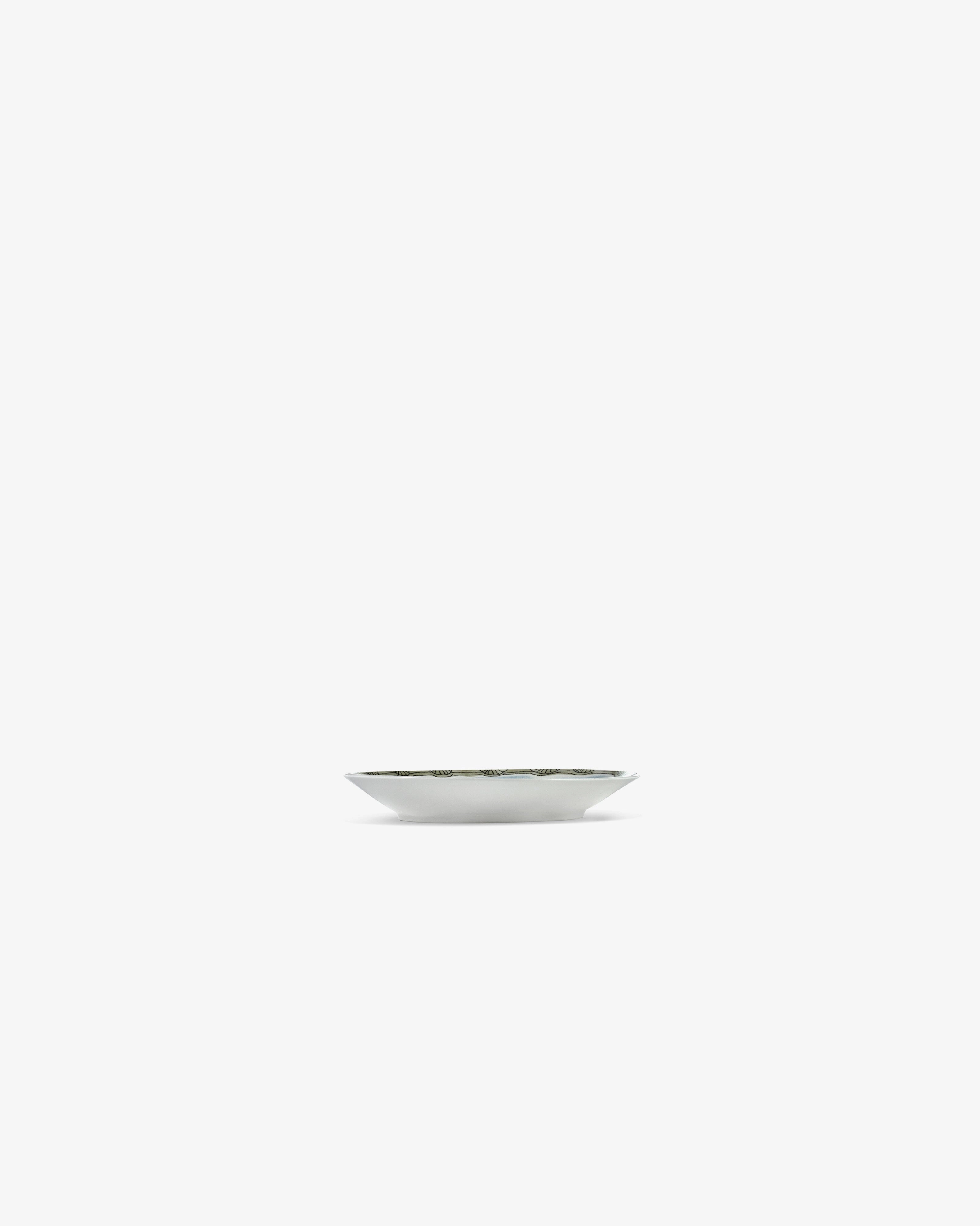 Deep plate XS Mirtillo tea Midnight Flowers
