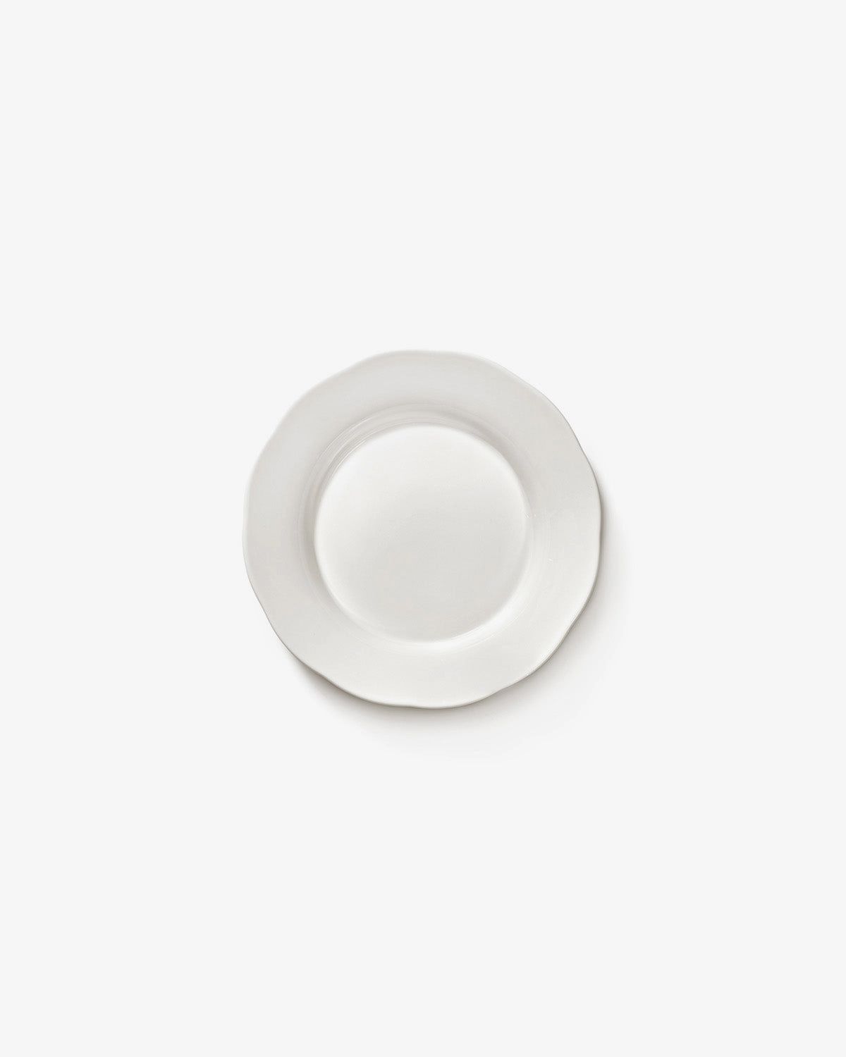 Deep side plate L white Silhouette