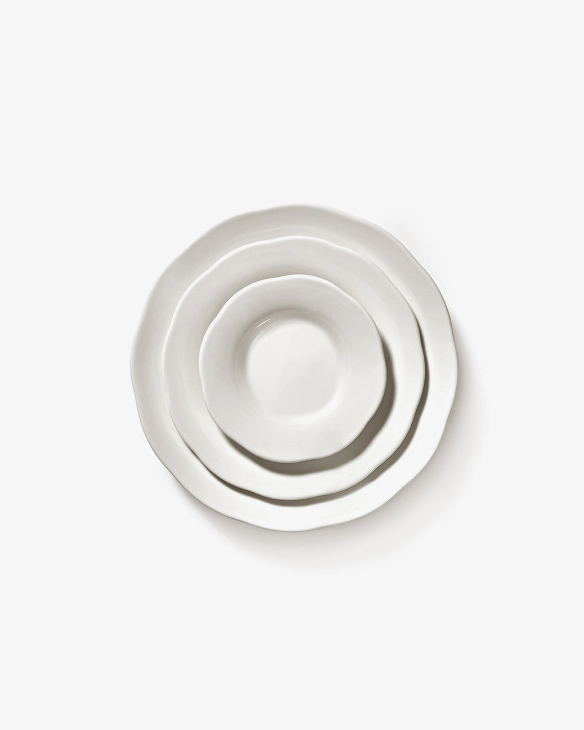 Deep side plate S white Silhouette