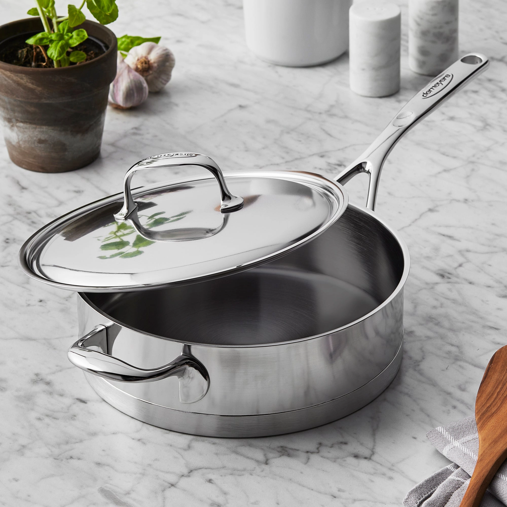 Demeyere Atlantis 10-pc Stainless Steel Cookware Set
