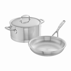 Demeyere Atlantis 3-pc Stainless Steel Cookware Set Cookware online kitchen sale