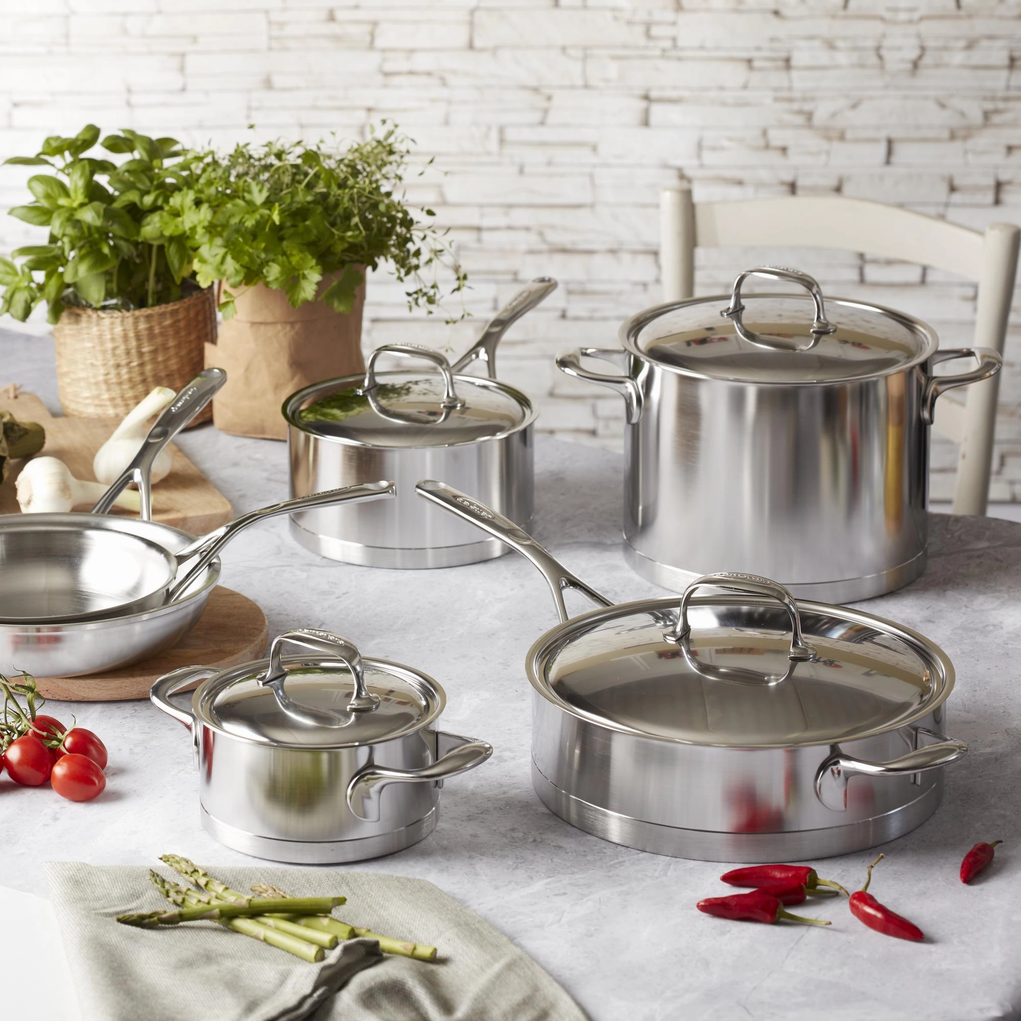 DEMEYERE Atlantis Stainless Steel Saute Pan