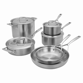 DEMEYERE Essential 5-ply Stainless steel Cookware Set Cookware online kitchen sale