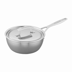 Demeyere Industry 5-Ply 2-qt Stainless Steel Saucier Cookware online kitchen sale