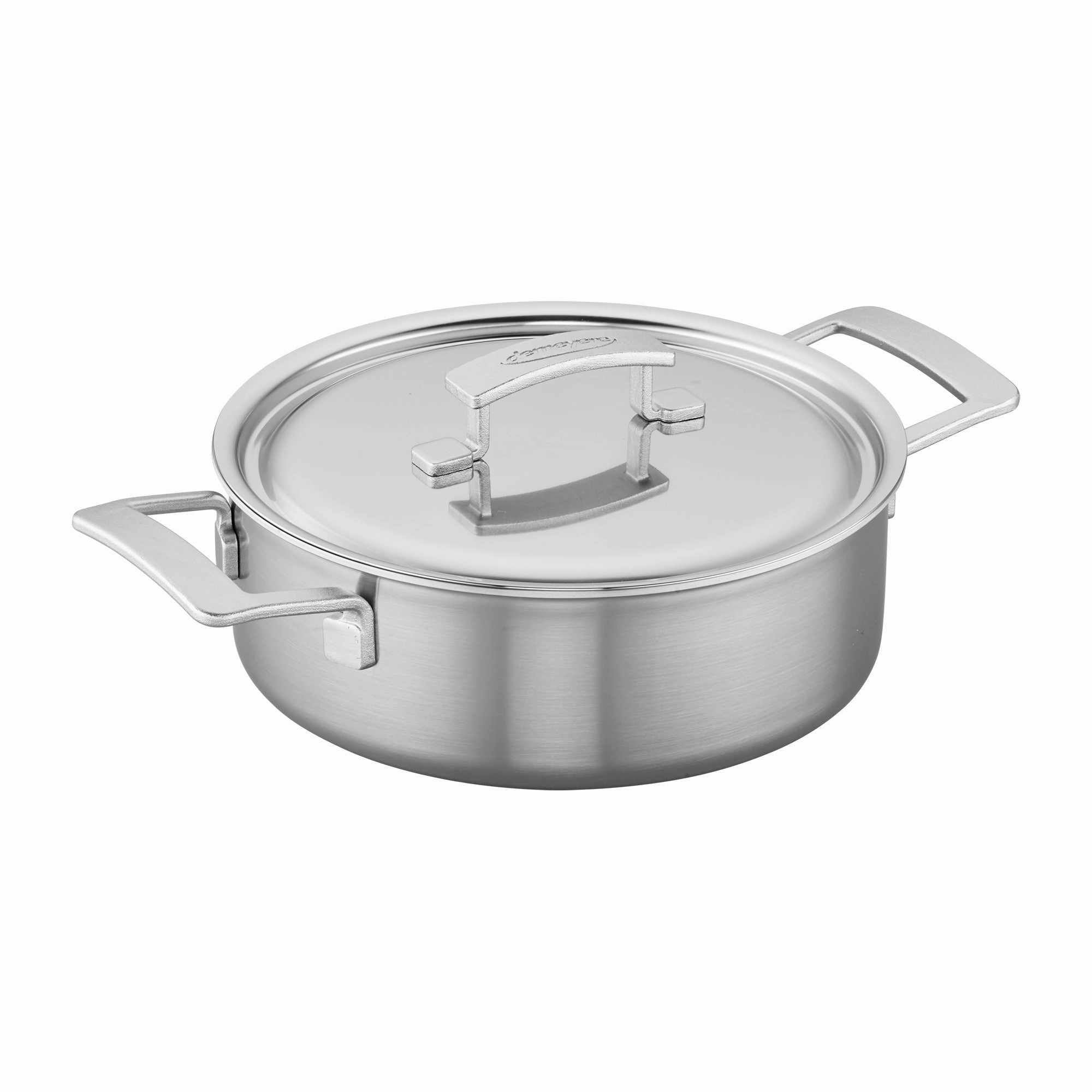 Demeyere Industry 5-Ply 4-qt Stainless Steel Deep Saute Pan Cookware online kitchen sale