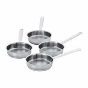 Demeyere Resto 4-pc Stainless Steel Mini Fry Pan Set Cookware online kitchen sale