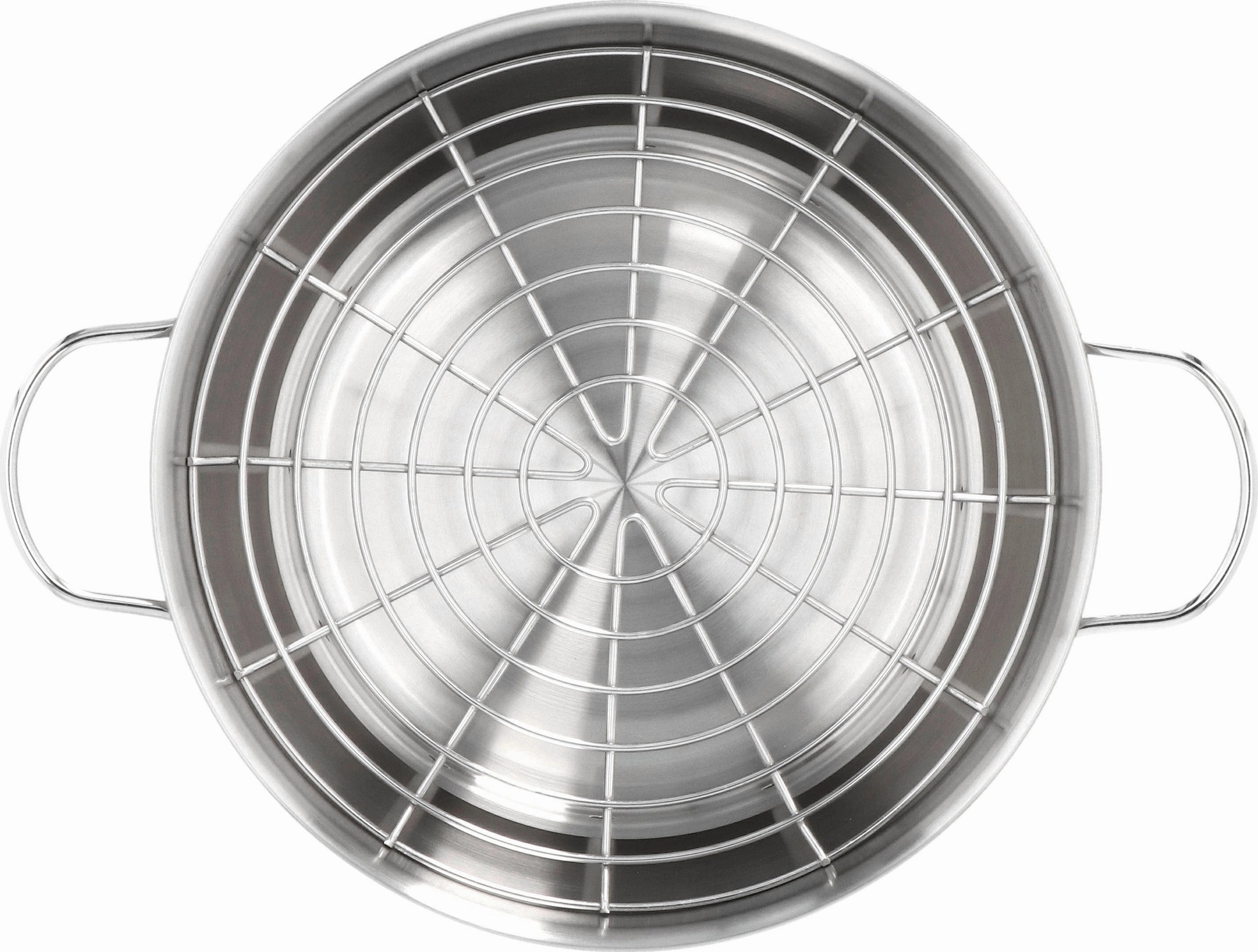 Demeyere Resto 4-pc Stainless Steel Stovetop Smoker Set