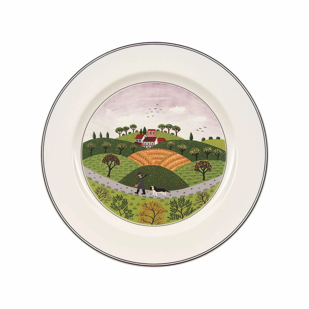 Design Naif Dinner Plate: Hunter & Dog Dinnerware clearance deals